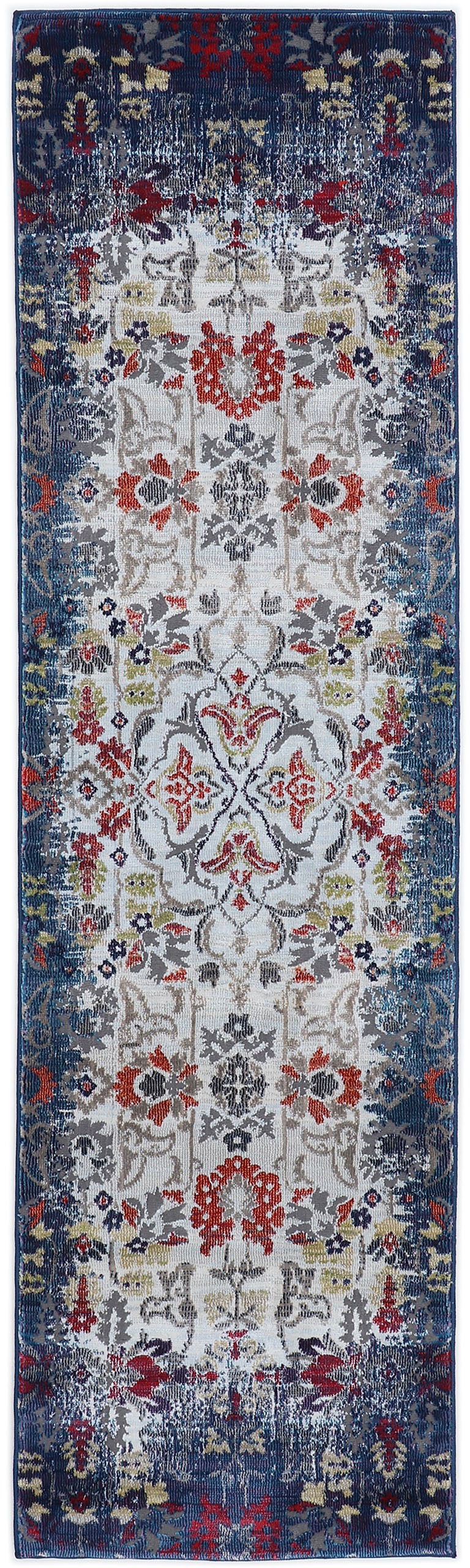 Image of carpetfine Läufer »Lina«, rechteckig, 5 mm Höhe, floraler Orient-Vintage-Look bei Ackermann Versand Schweiz