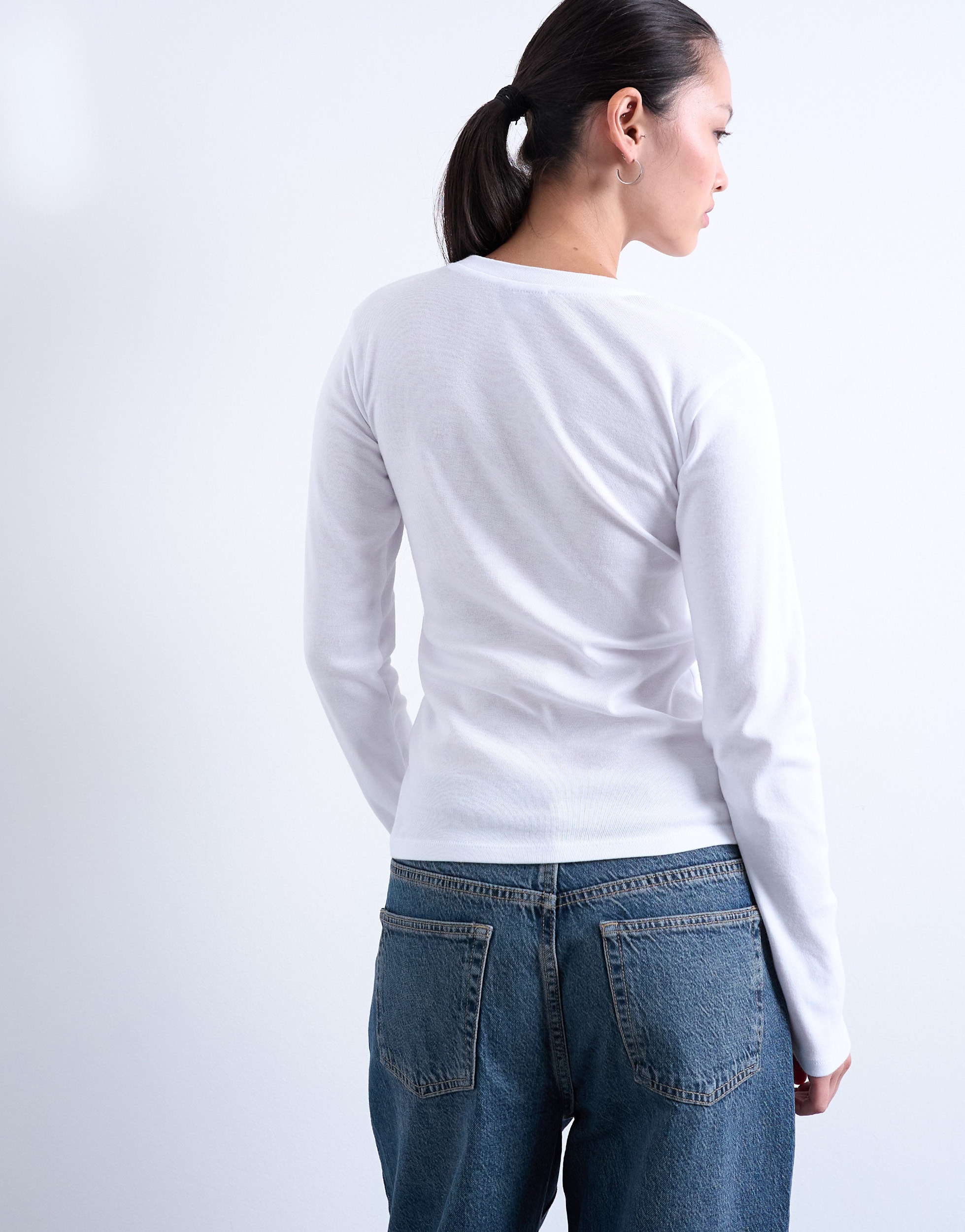 TOPSHOP T-shirt à manches longues »TSEVERYDAY LS TOP JRS NOOS« coton, coupe régulière