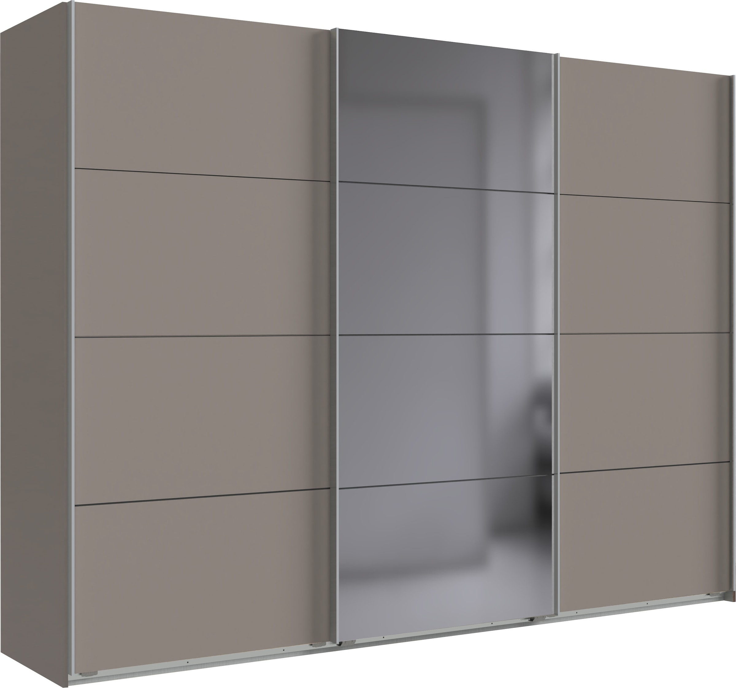 Image of Wimex Schwebetürenschrank "Ernie Kleiderschrank mit Spiegel, Made in Germany" Wähle aus verschiedenen Grössen deinen perfekten Stauraum, Schlafzimmerschrank in verschiedenen Breiten