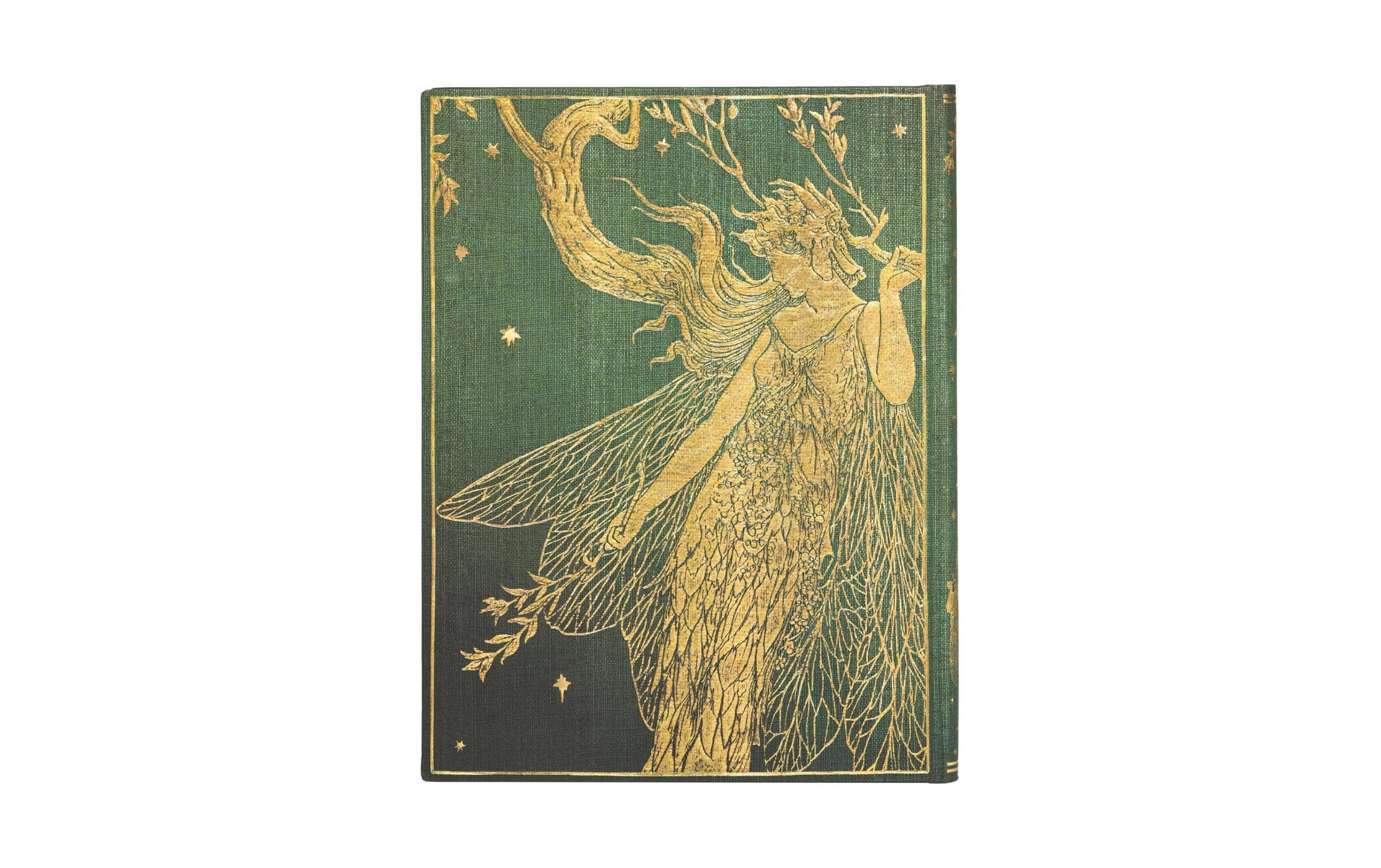   Notizheft »Paperblanks Notizbuch Olive Fairy 18 cm x 23 cm liniert«