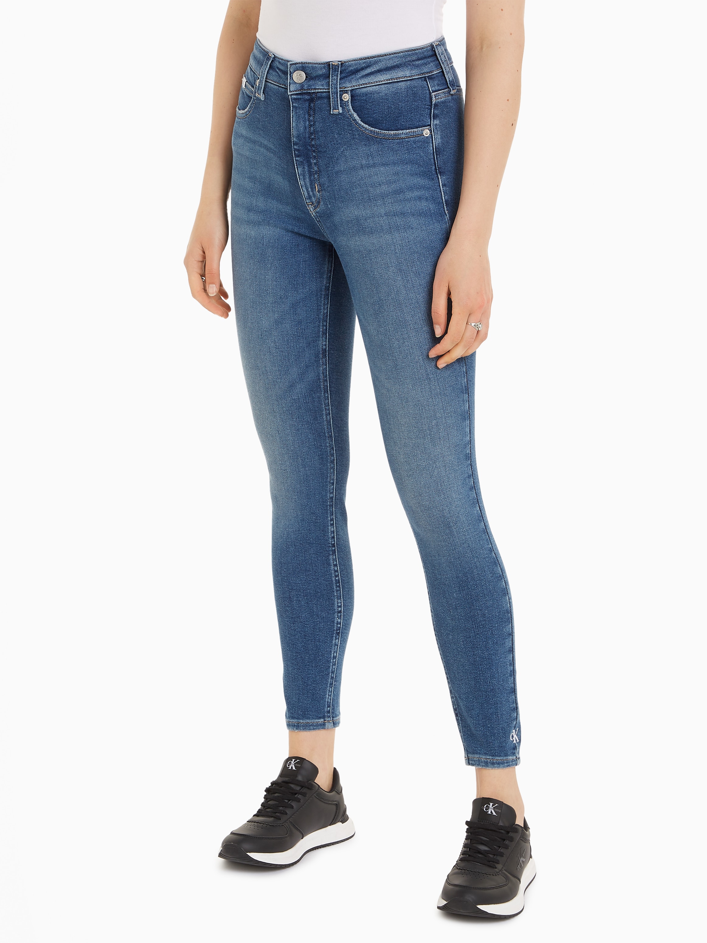 Calvin Klein Jeans Ankle-Jeans »HIGH RISE SUPER SKINNY ANKLE«