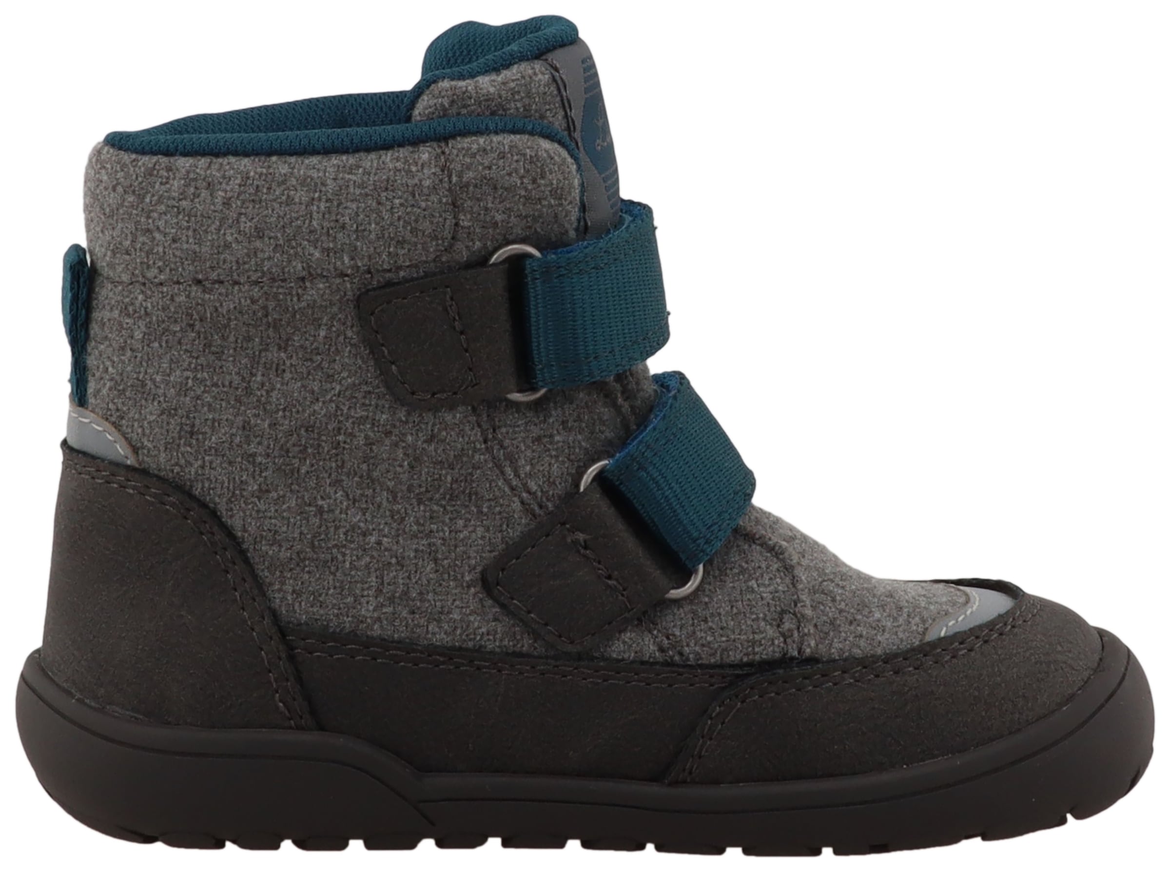 Lurchi Chaussures pieds nus »Jumpy Barefoot-TEX«  Winterboots mit Kontrastbesätzen, Grössenschablone zum Download