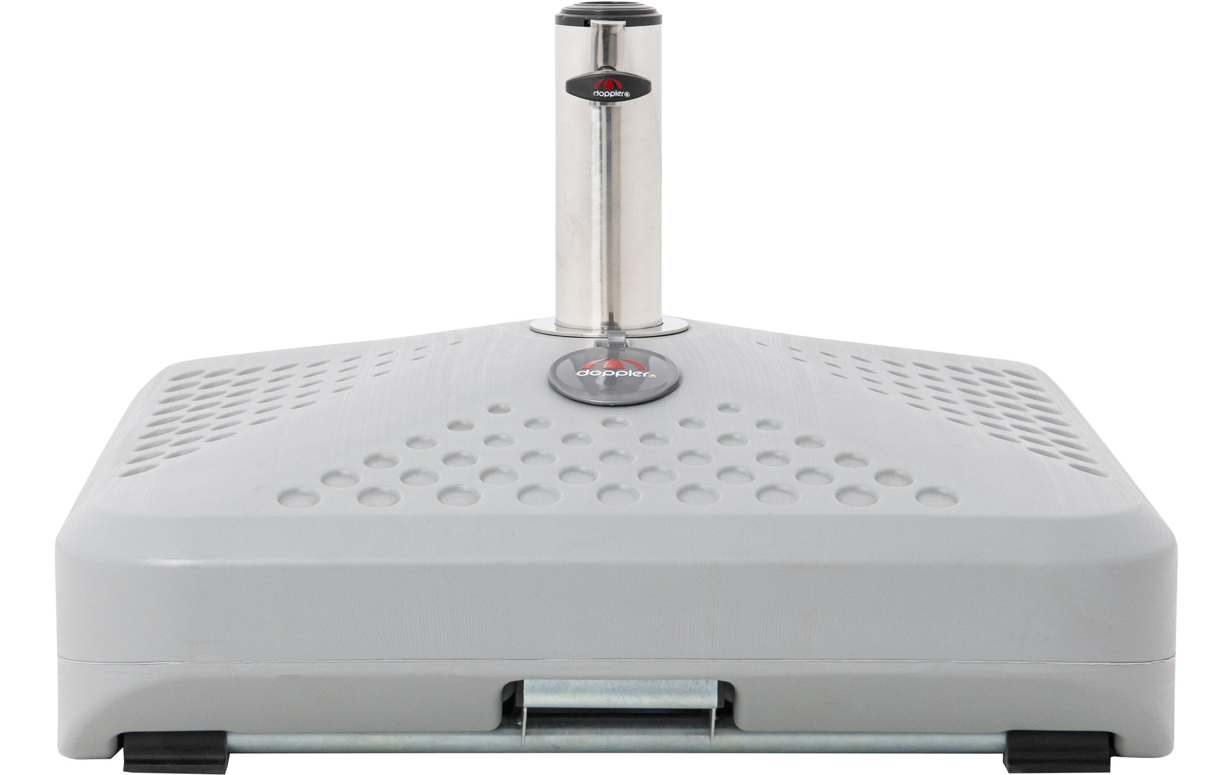 doppler® Kunststoffschirmständer »Beschwerer Active FILL-IT 3-in-1« hellgrau