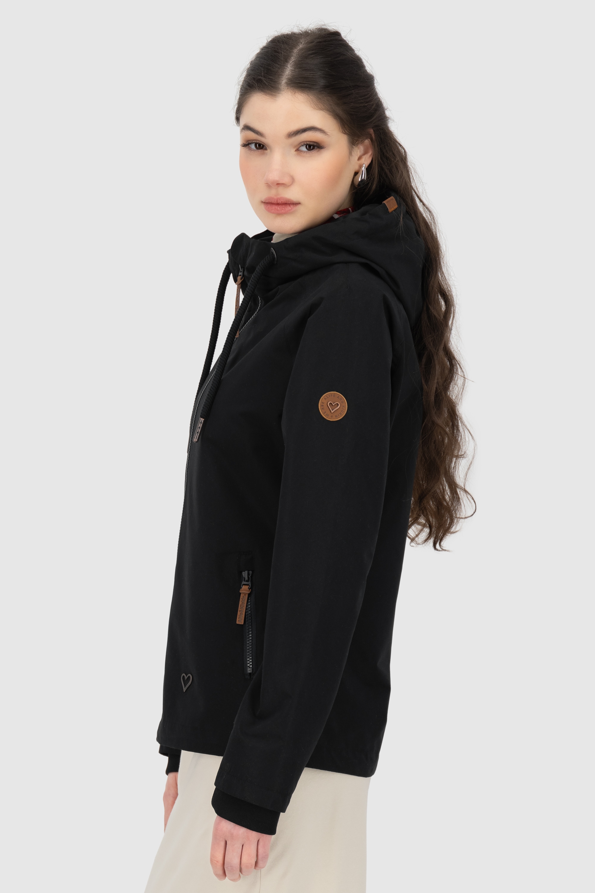 Alife & Kickin Outdoorjacke »BEEKEAKA«, mit Kapuze