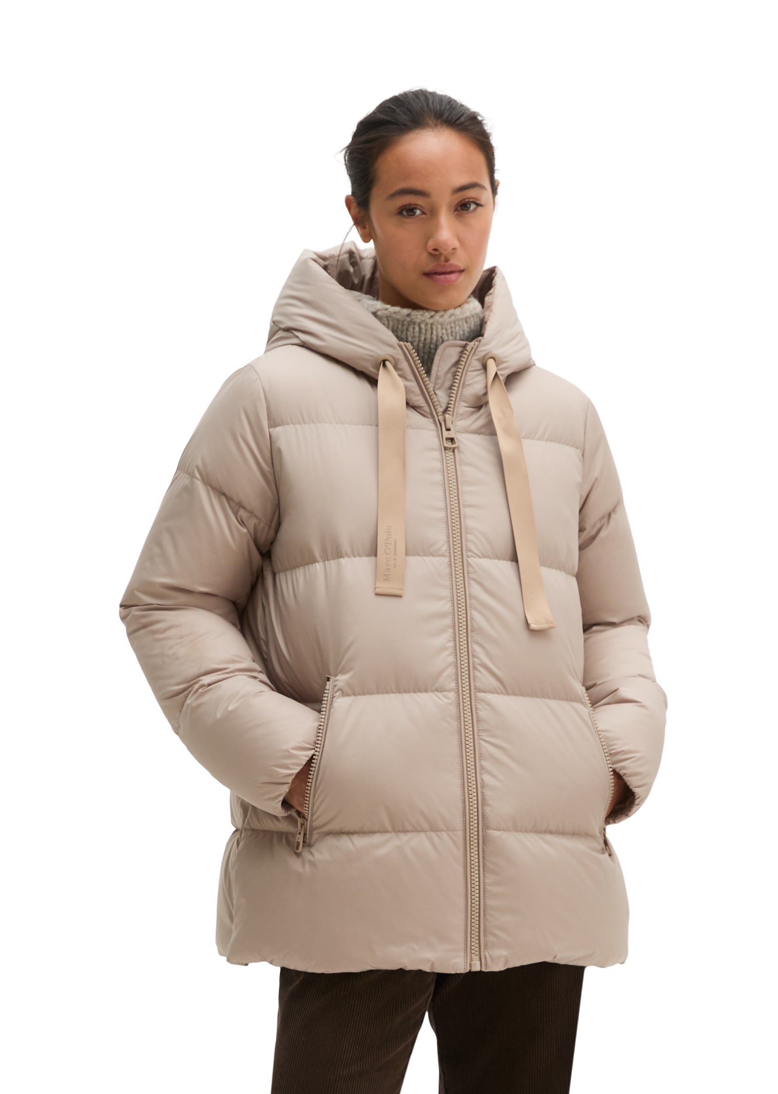 Image of Marc OPolo Daunenjacke "mit Kapuze regular mit wasserabweisender Oberfläche" mit Kapuze Steppjacke