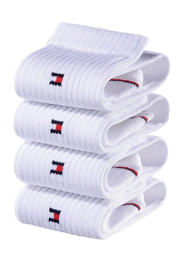 Tommy Hilfiger Socken, (4 Paar), mit Fussfrottee