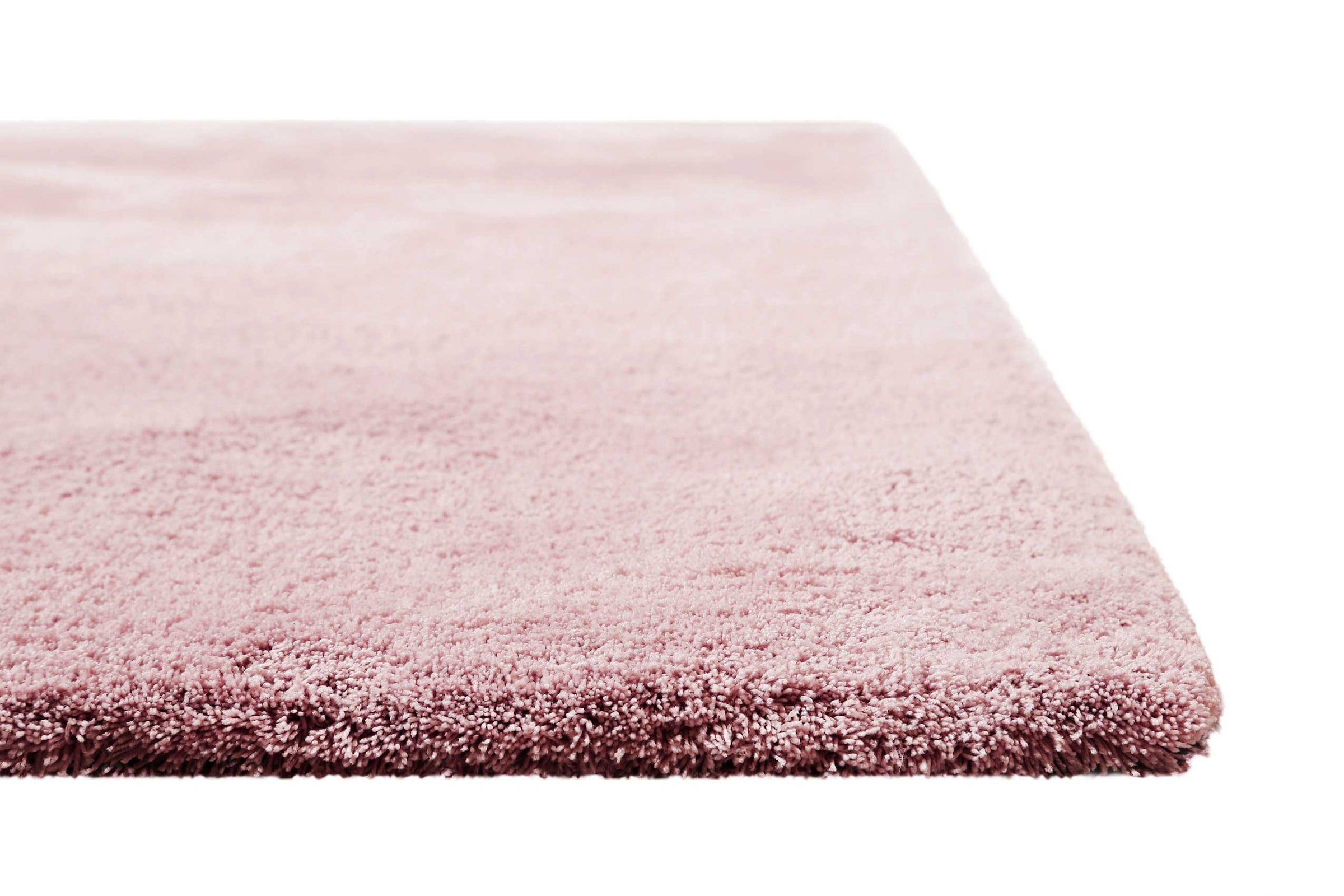 Homie Living Teppich »Sienna«, quadratisch, 20 mm Höhe, Hochflor, Microfaser, uni, weich & kuschelig, Wohnzimmer, Schlafzimmer