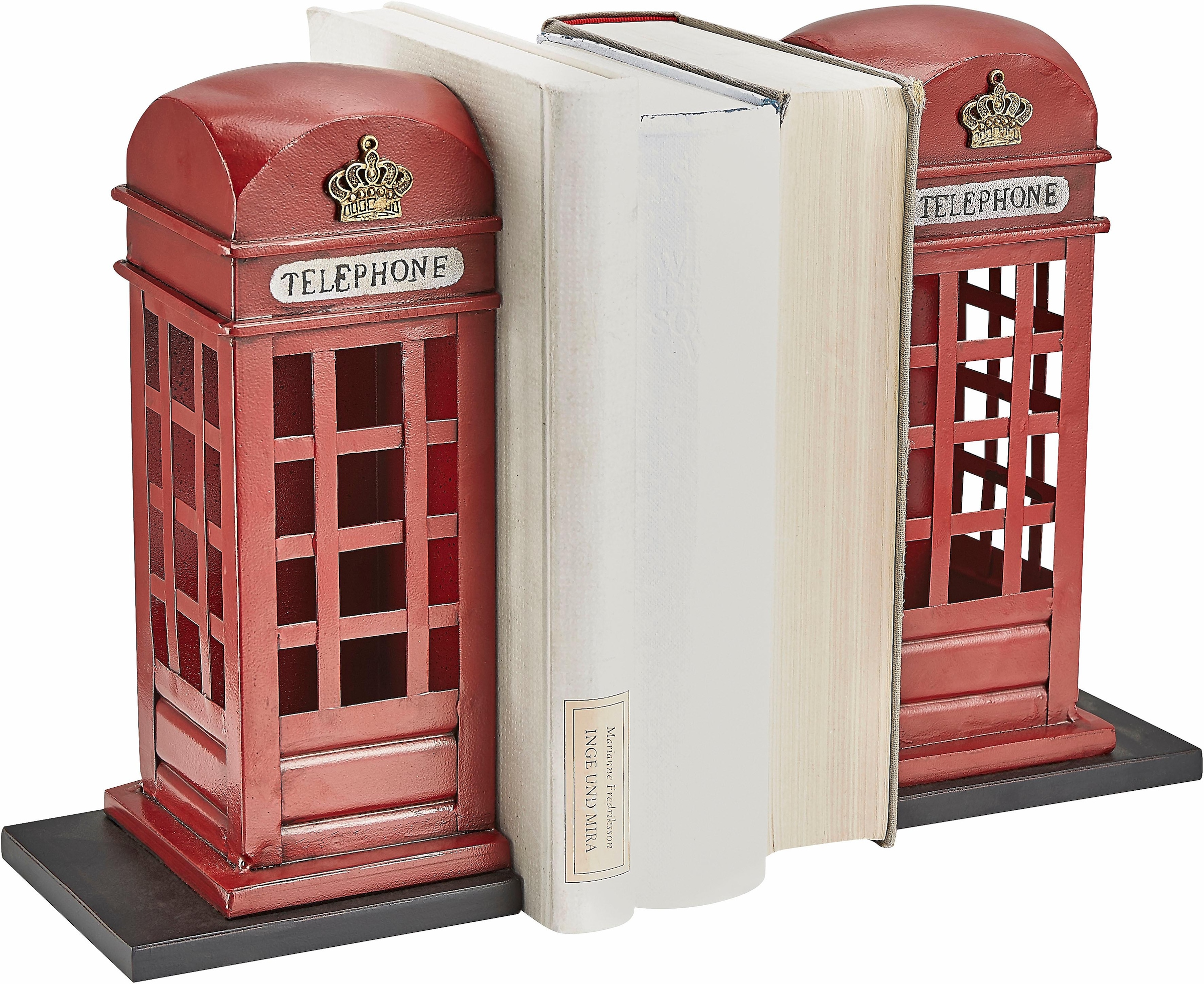 Image of HOFMANN LIVING AND MORE Buchstütze »Telefonzelle« bei Ackermann Versand Schweiz