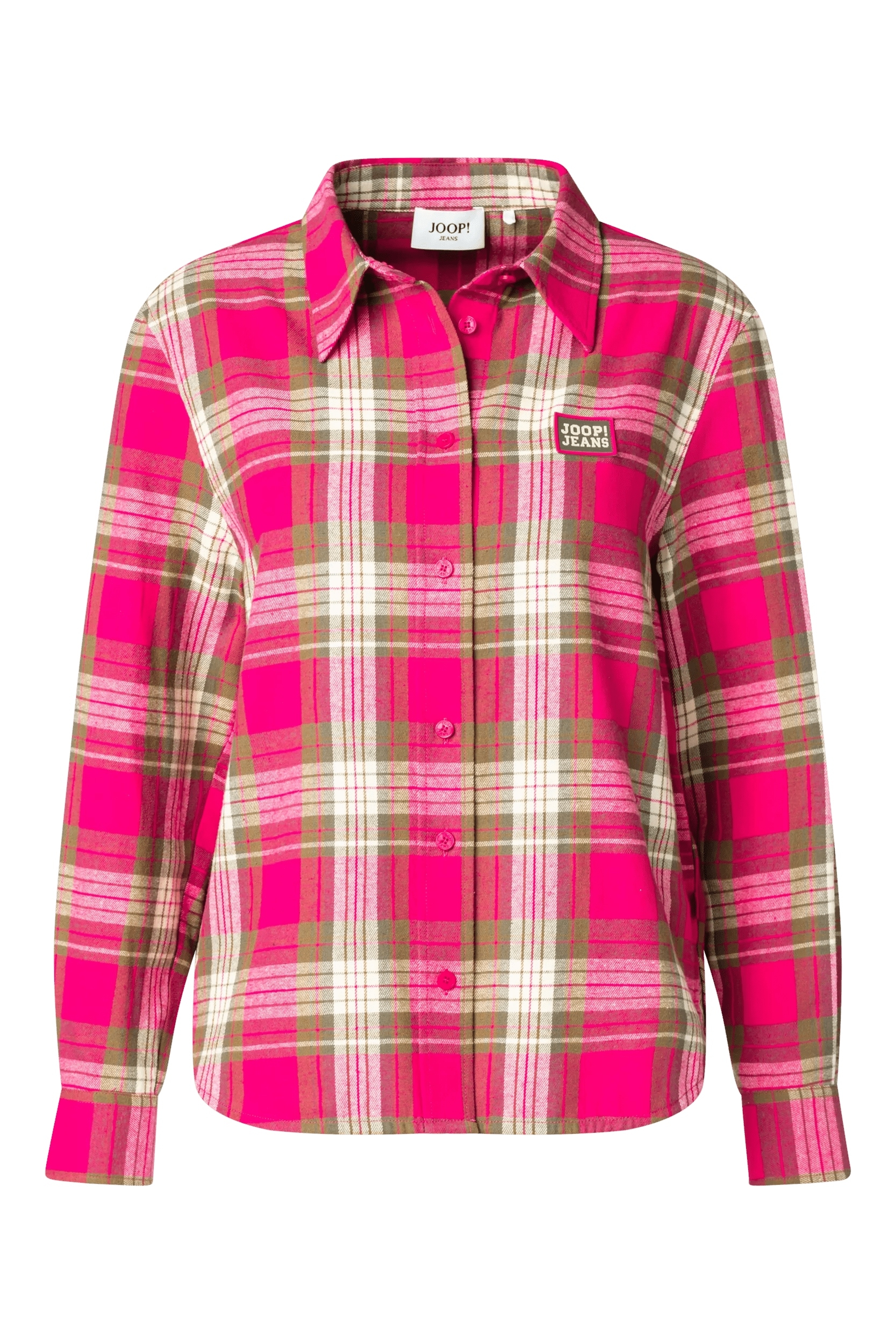 JOOP! Flanellbluse »Browyn« Regular fit mit Karomuster