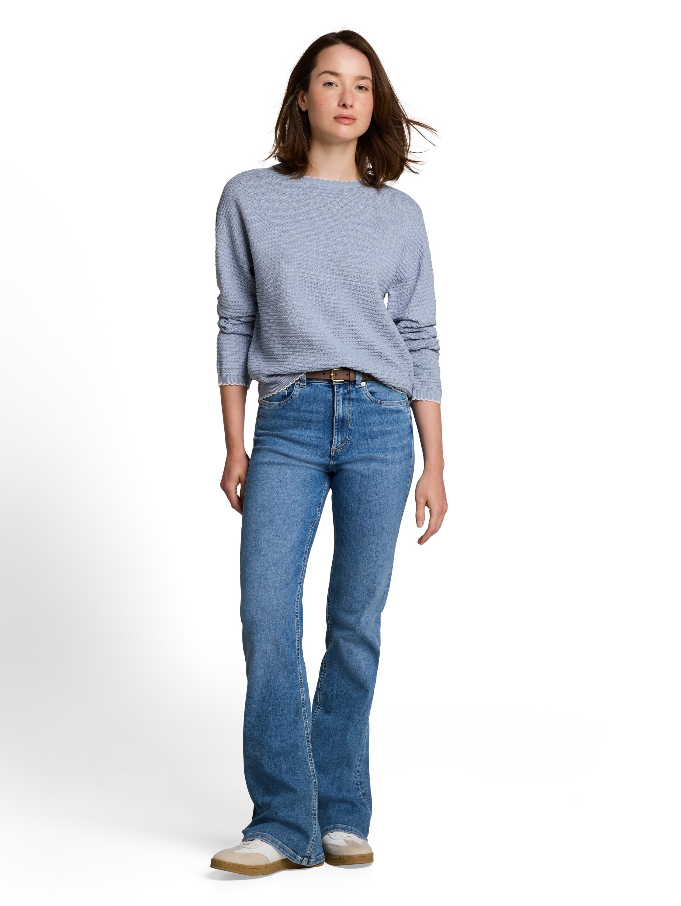 TOM TAILOR Denim Pull col V