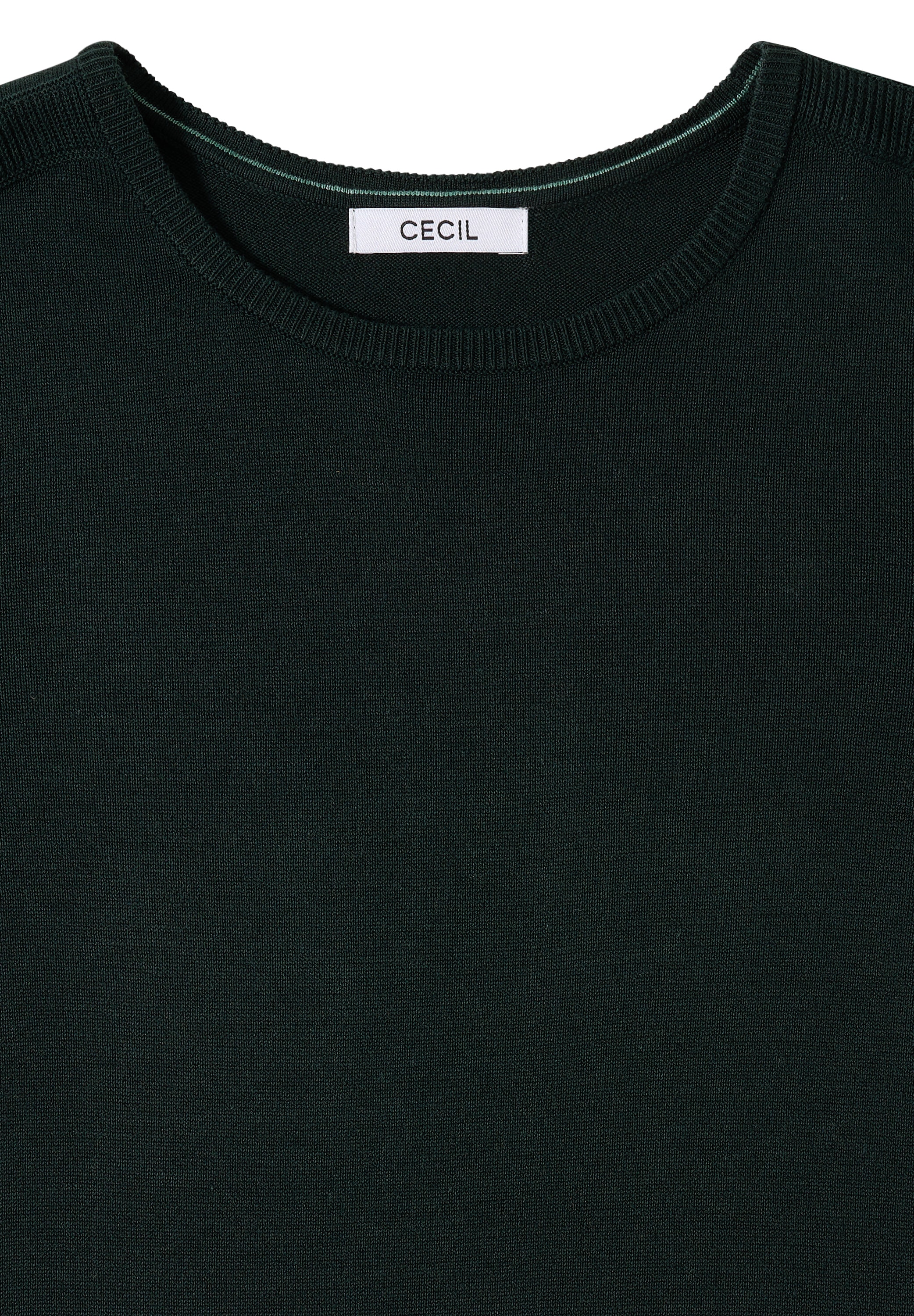 Cecil Pull en tricot mit feinem Detail an der Schulter und Viskose-Anteil