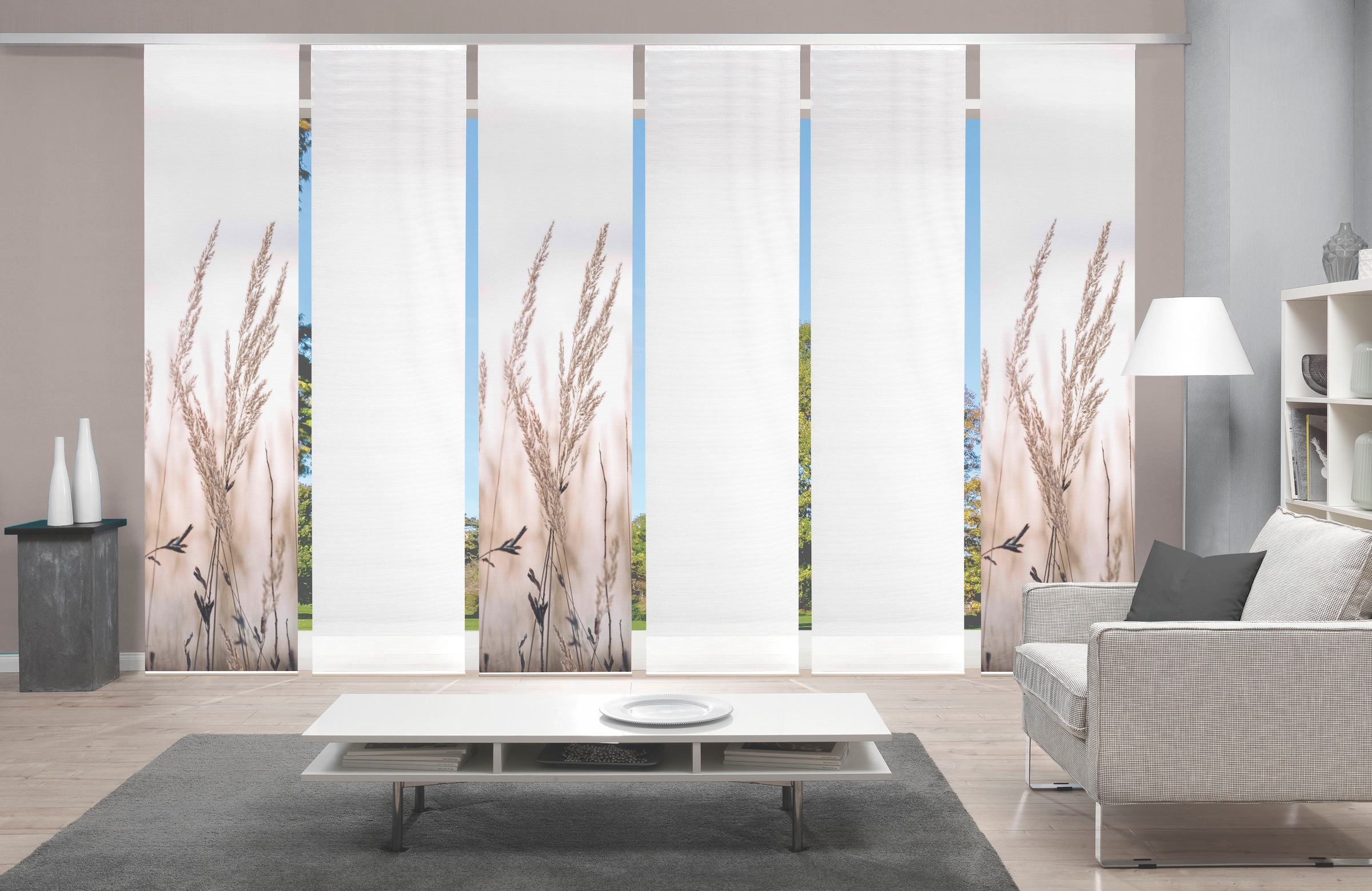 Vision S Rideau coulissant »RELVA« Support de panneau 1 cuis tlg. DIGITALDRUCK