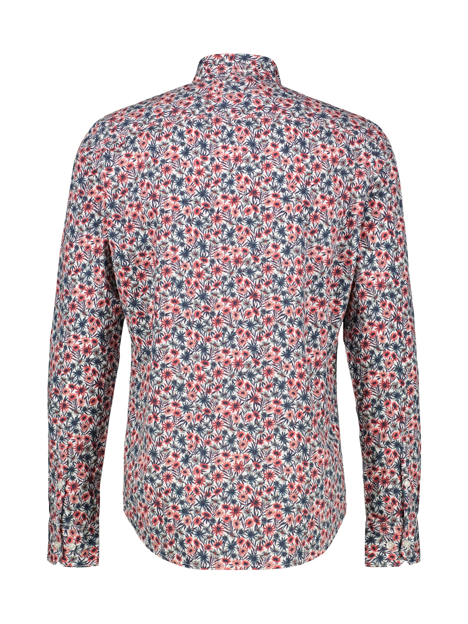 LERROS Chemise à manches longues »Langarmhemd, floral bedruckt«