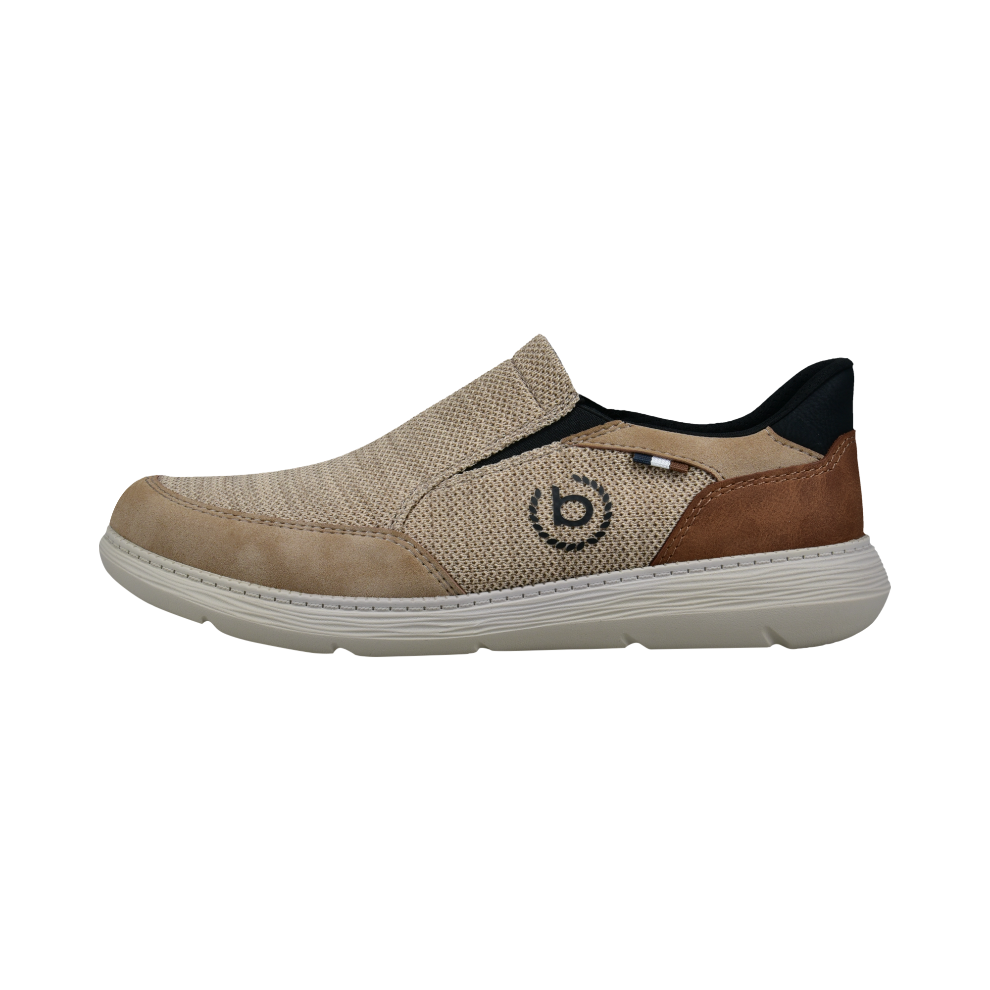 bugatti Baskets slip-on  chaussure de loisir, chaussure à enfiler, mocassin avec logo