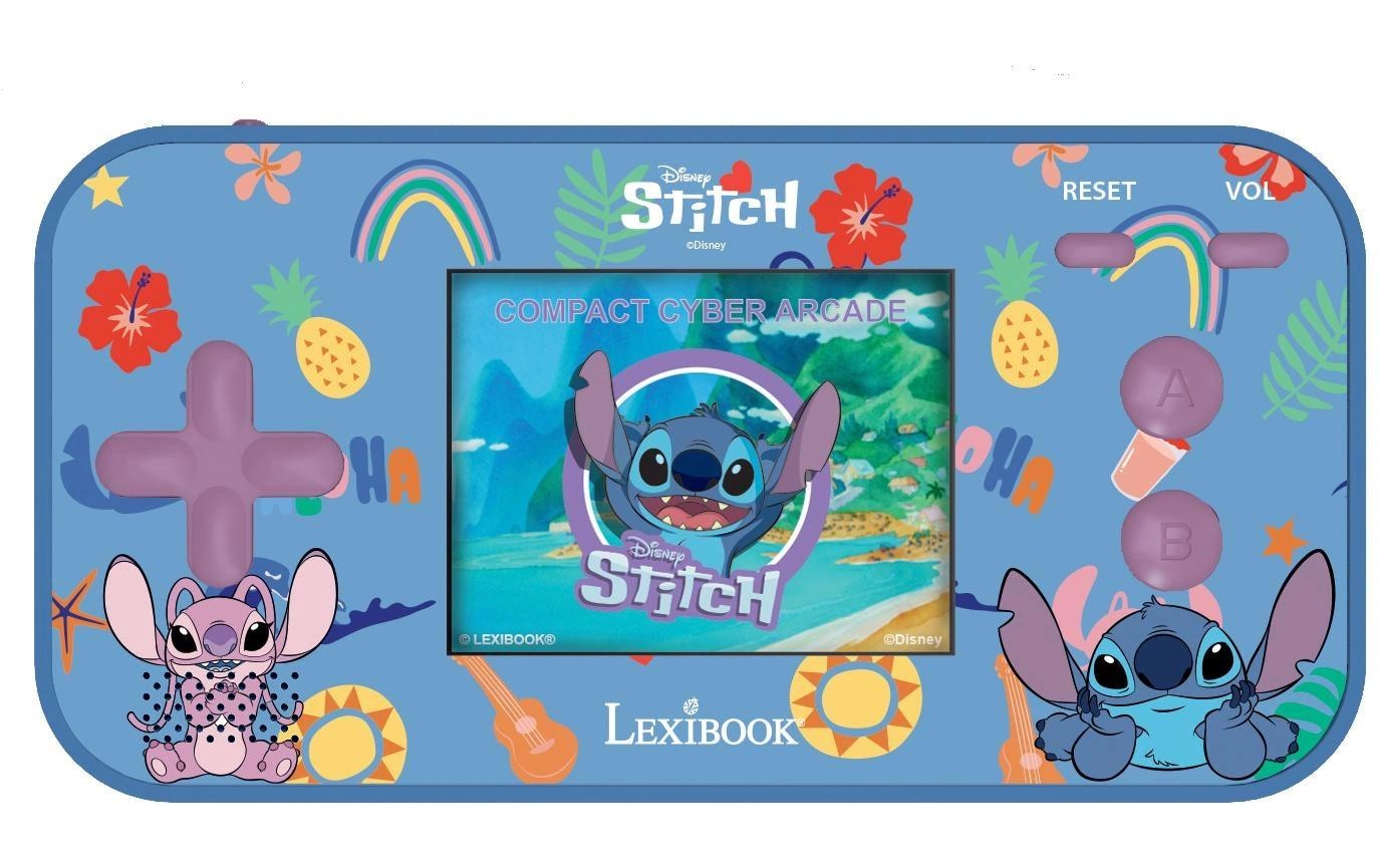 Lexibook® Spielekonsole »Disney Stitch Compact Cyber Arcade«