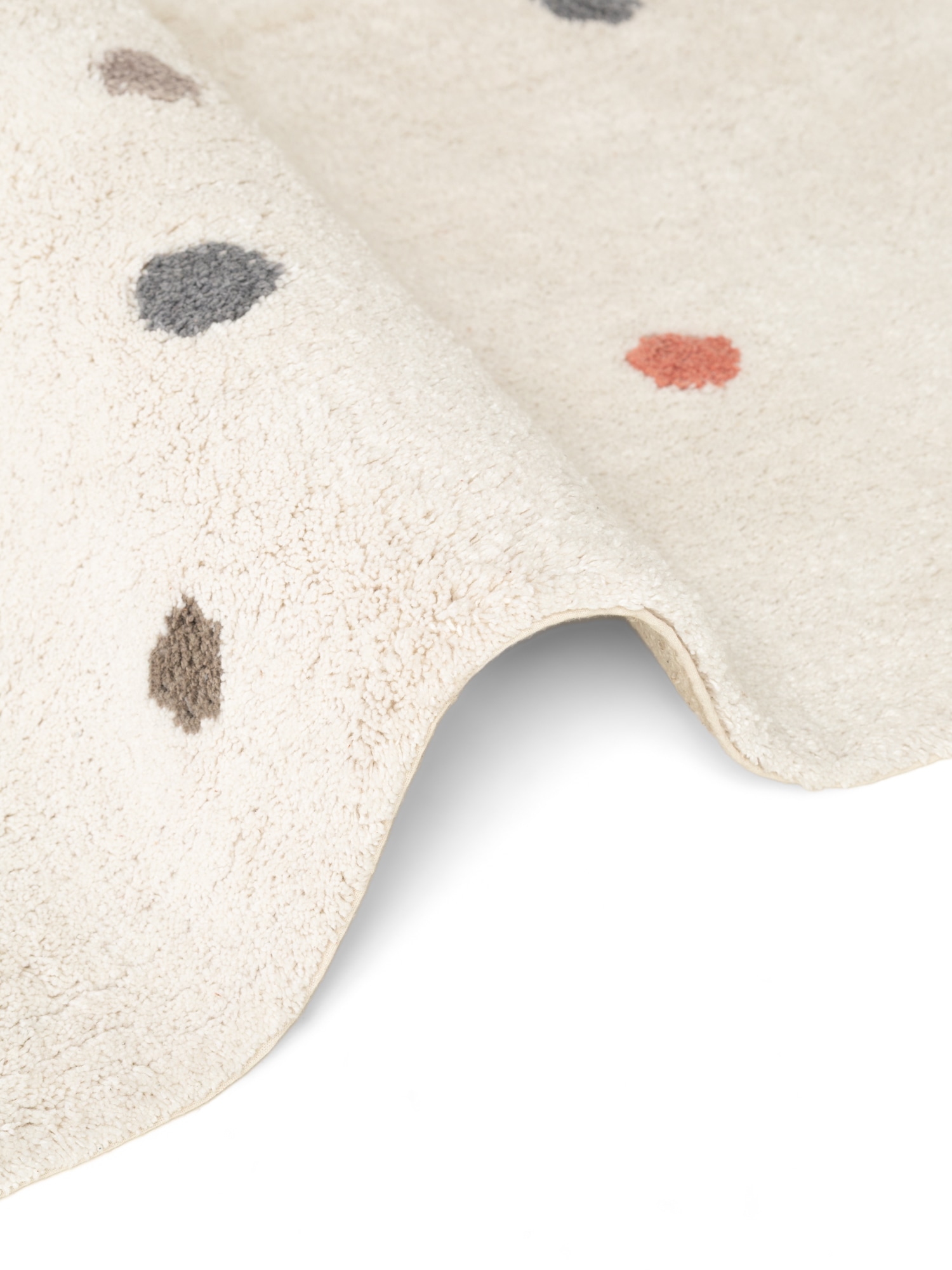 HANSE Home Tapis pour enfants »Pippo« Rectangulaire 10 mm Höhe lavable, fait main, coton, tapis de jeu antidérapant pour chambre d'enfants