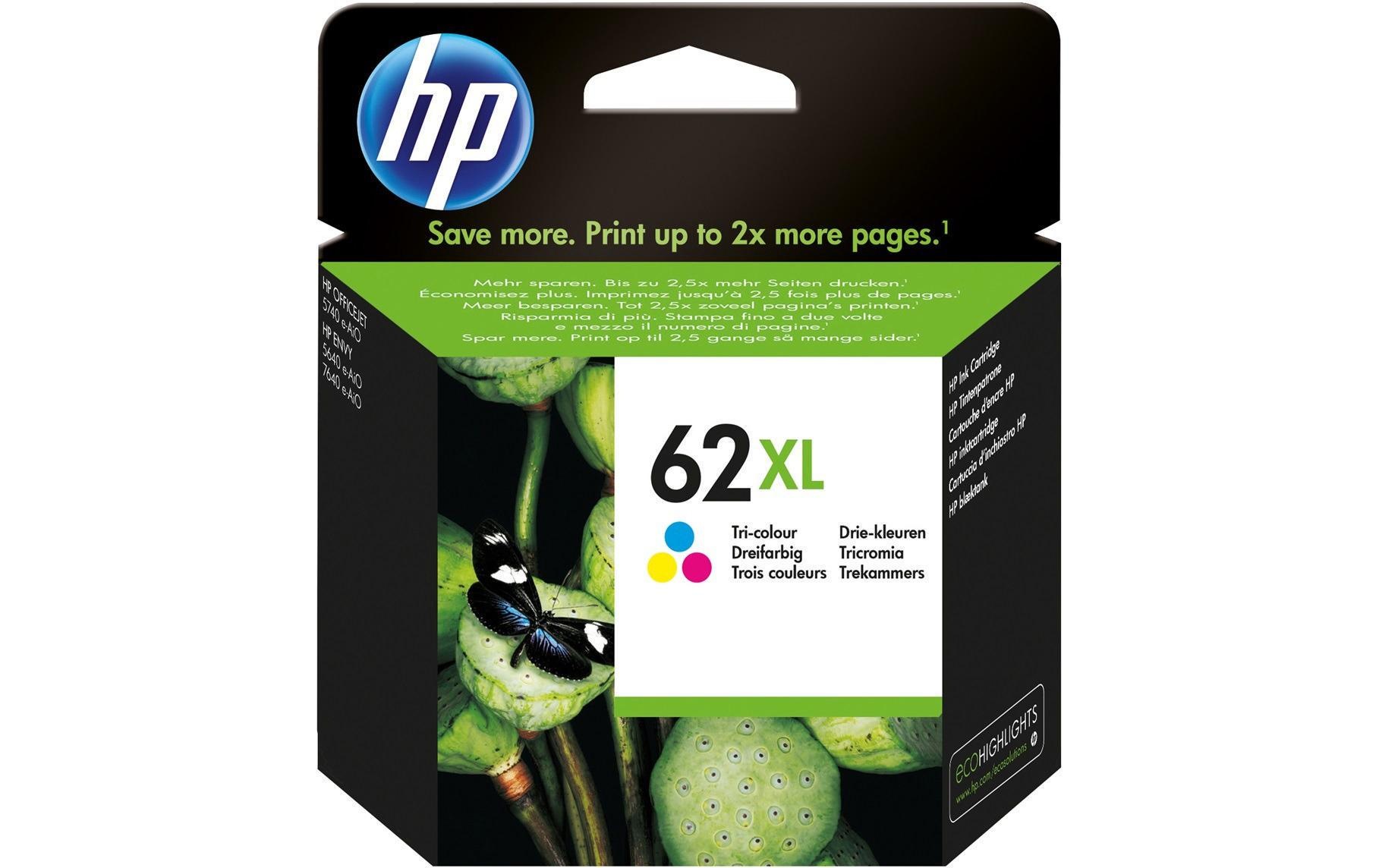 Image of HP Tintenpatrone "Nr. 62XL (C2P07AE)"