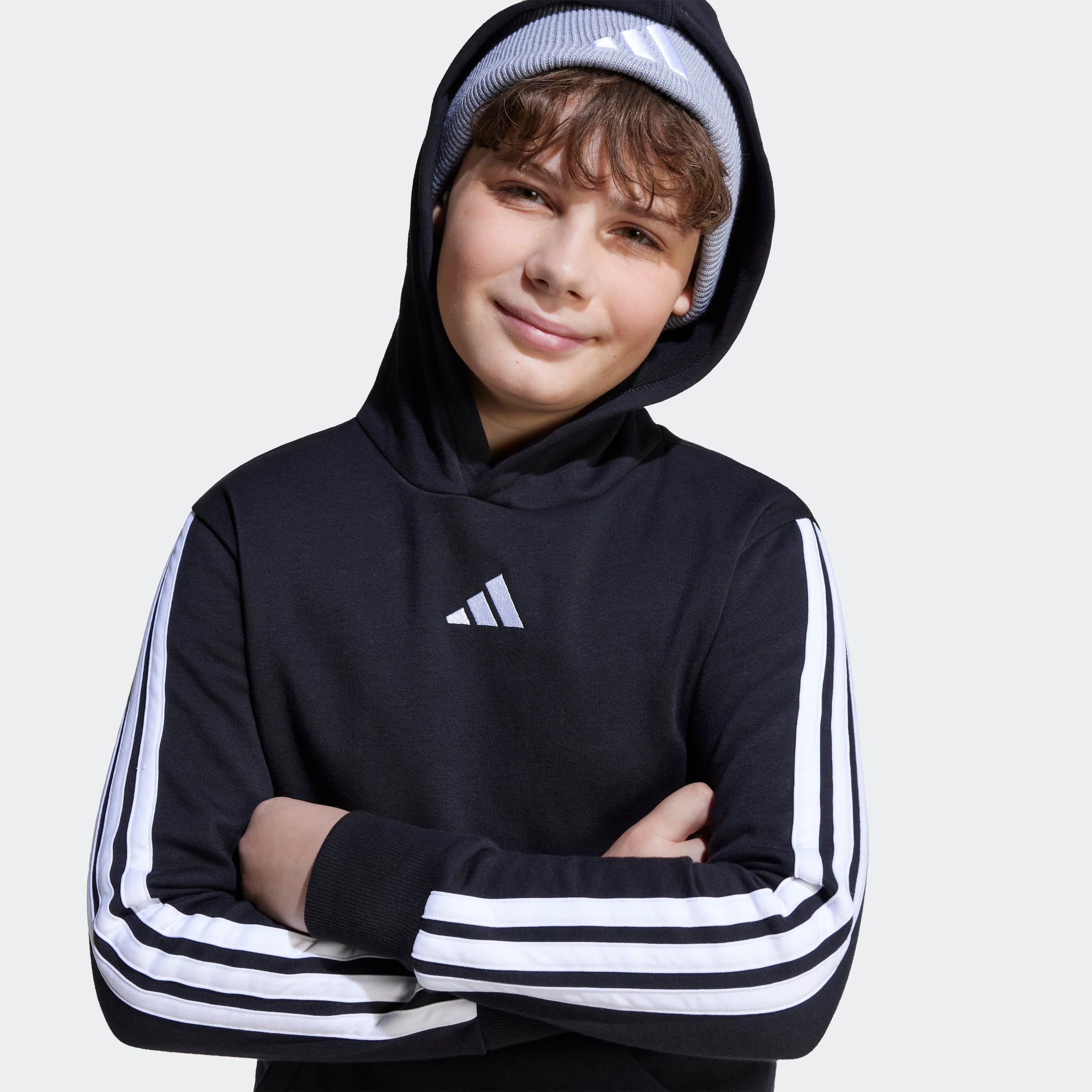 adidas Sportswear Sweat à capuche »J 3S FL HD 225«
