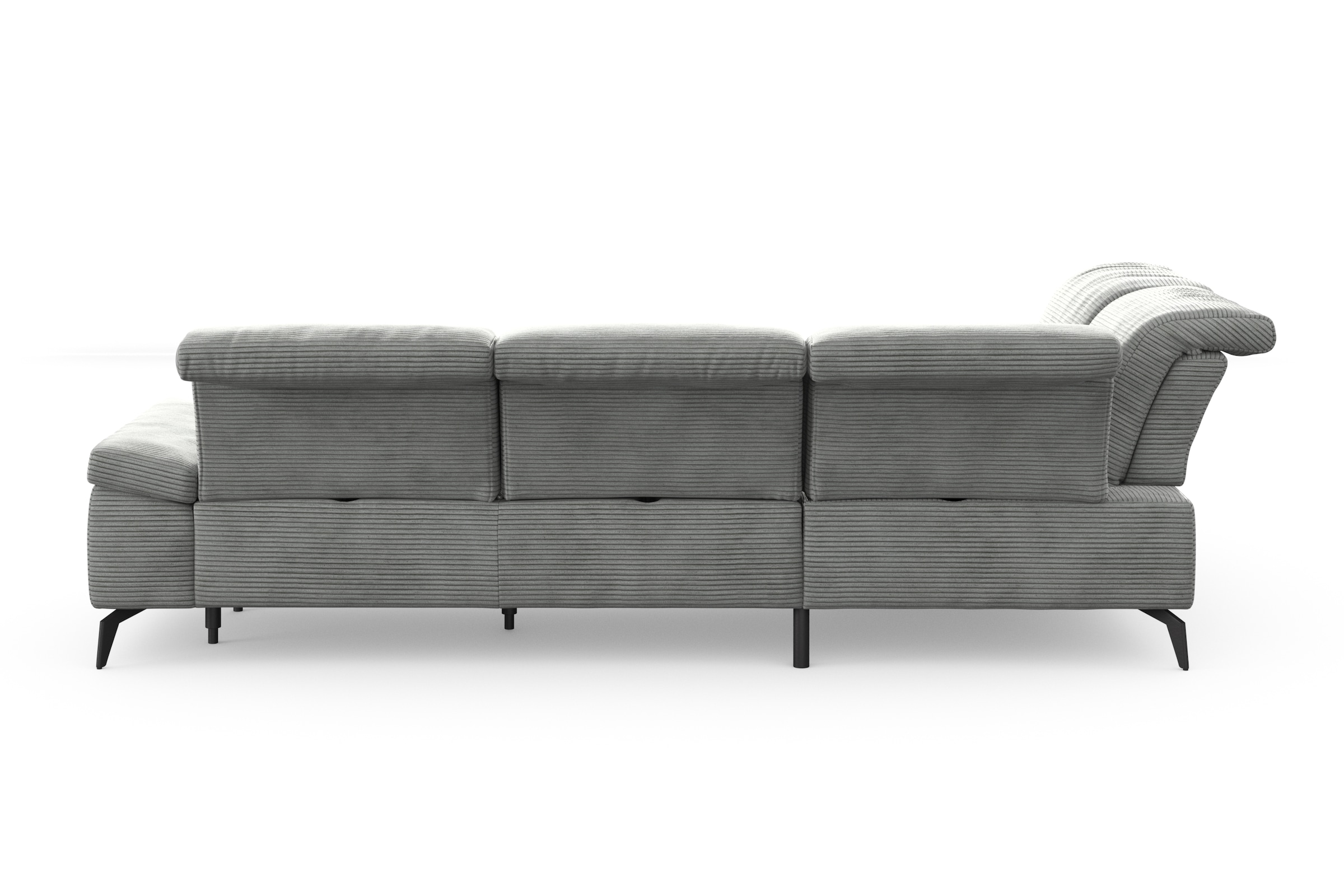 sit&more Ecksofa »Cabana L-Form«, Ottomane, wahlweise mit Sitztiefen-,Armlehnen- und Kopfteilfunktion