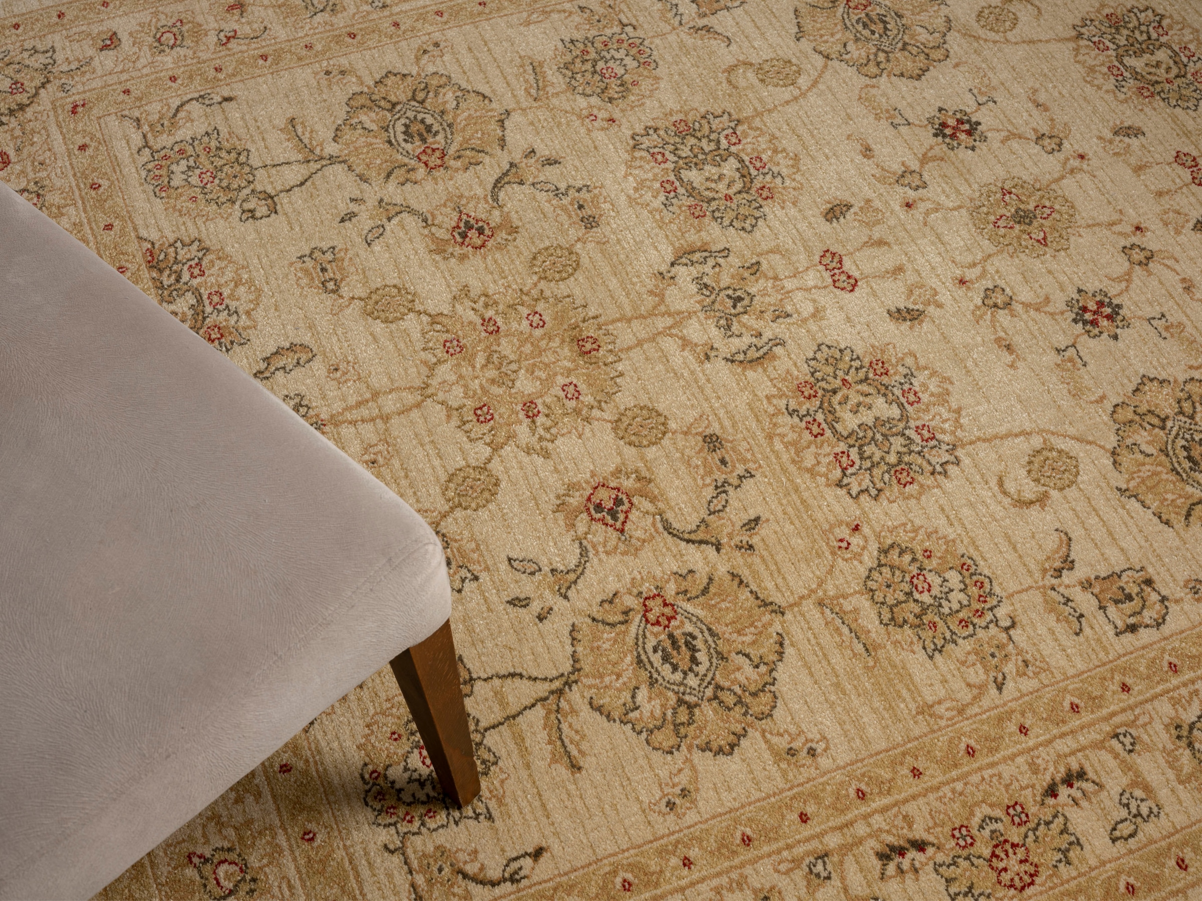 Myflair Möbel & Accessoires Teppich »Maryam 4« rechteckig 7,5 mm Höhe Kurzflor, Orient Optik, edler Glanz, mit Fransen, besonders weich