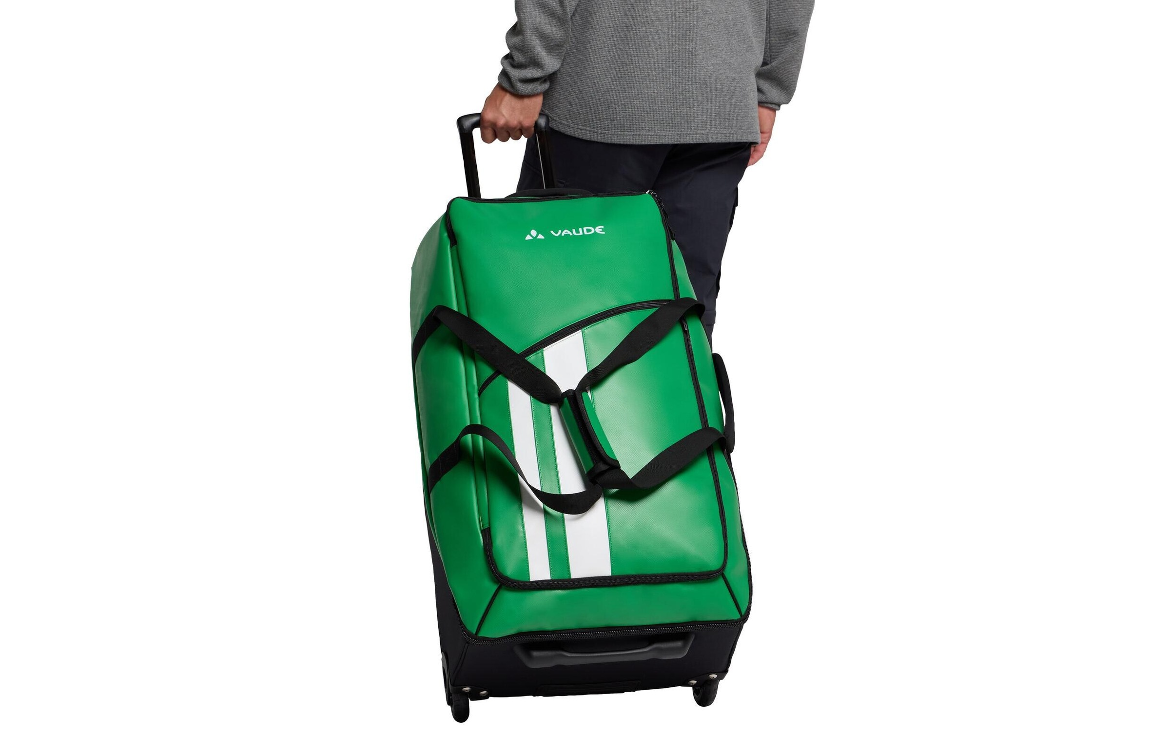 VAUDE Valise »Rotuma 90« 90 litre 2 Rollen Trolley de voyage stable et silencieux avec capacité de 90 litres
