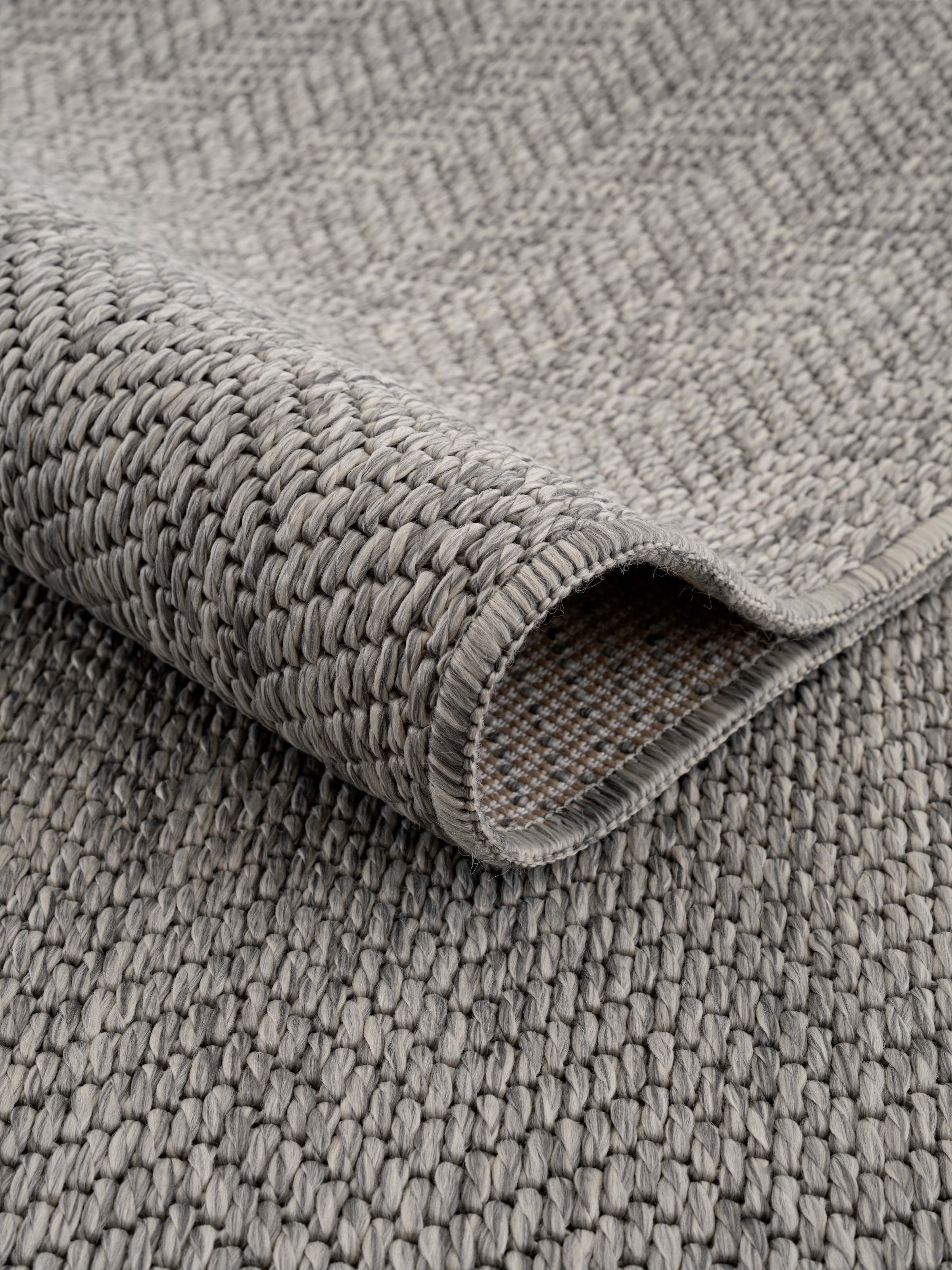 GOODproduct Teppich »Nollan, In- und Outdoor geeignet, Balkon, Camping« rechteckig 8 mm Höhe Wetterfest & UV-beständig, Sisal-Optik, Esszimmer, Wohnzimmer