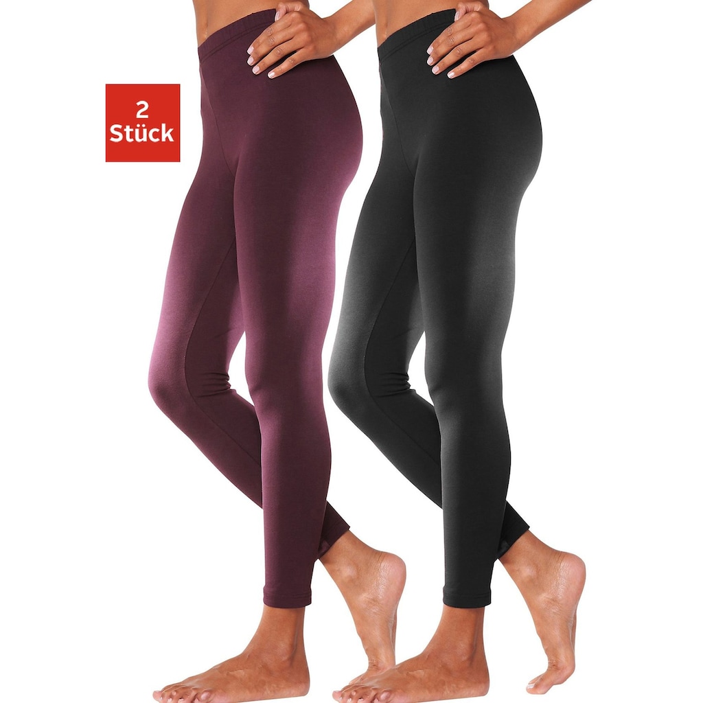 Vivance active Leggings, (2er-Pack)