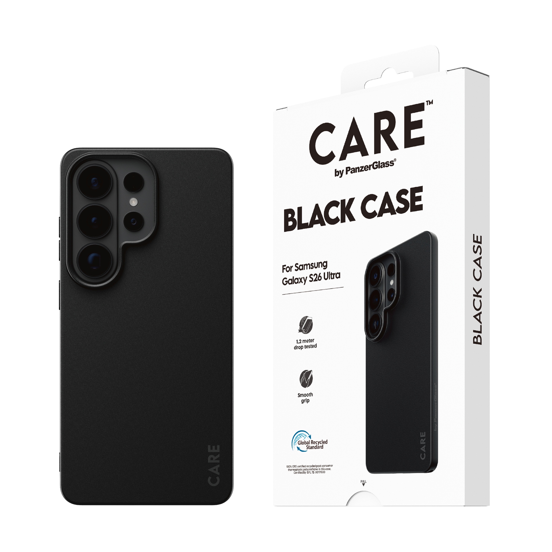 Image of CARE by PanzerGlass Handyhülle "TPU Case für Samsung Galaxy S26 Ultra" Smartphones Backcover, Schutzhülle, Handyschutzhülle, Case, Schutzcase, stossfest