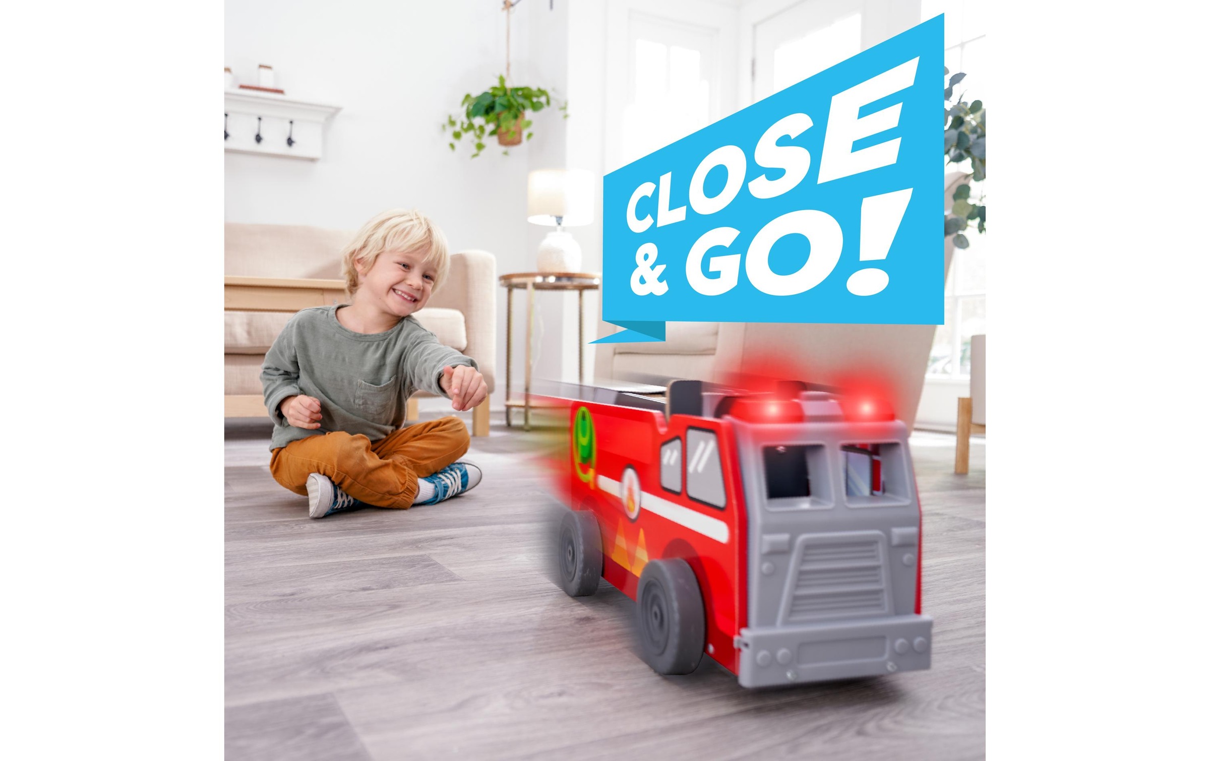Spiel-Feuerwehrwache »Kid Kraft Feuerwehr 2-in-1«