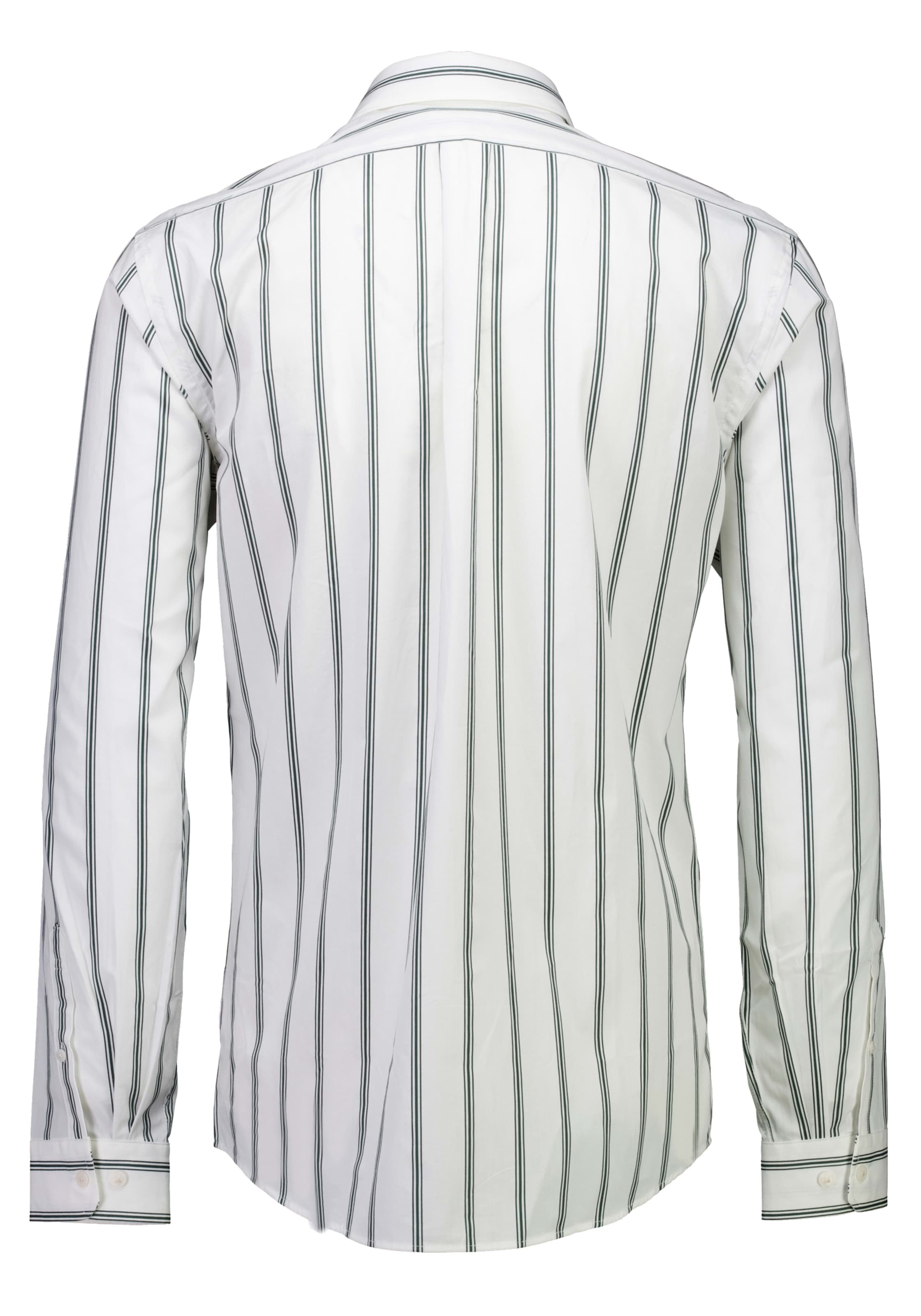 LINDBERGH Chemise à manches longues avec design à rayures / coton