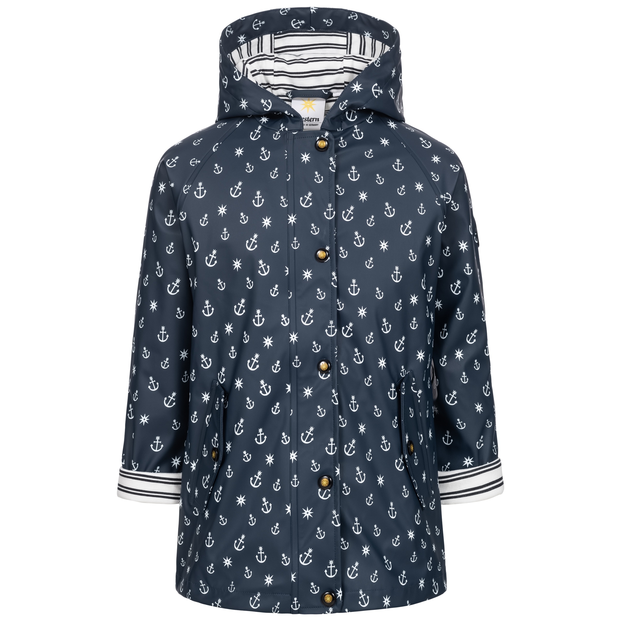 Image of ankerglut Regenjacke "Friesennerz ANCHOR PEAK KIDS"