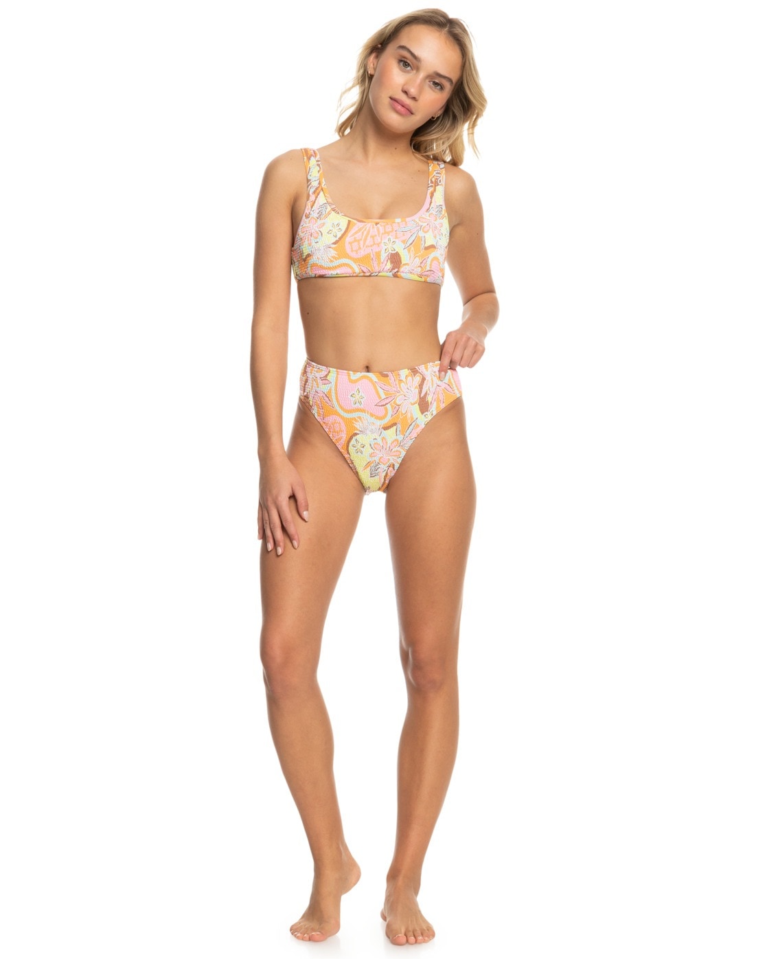 Roxy Bandeau-Bikini-Top »Floraldelic«