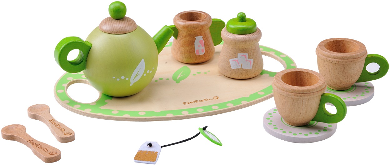 Image of EverEarth® Spielgeschirr »Teeservice«, (Set), FSC®- schützt Wald - weltweit bei Ackermann Versand Schweiz
