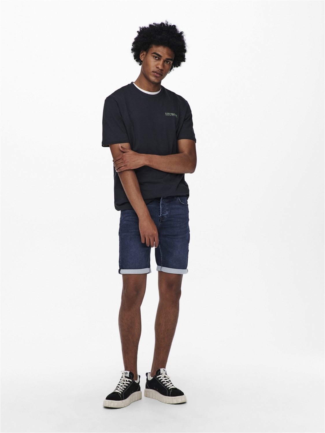 ONLY & SONS Jeansshorts »ONSPLY LIGHT BLUE 5189 SHORTS DNM NOOS«