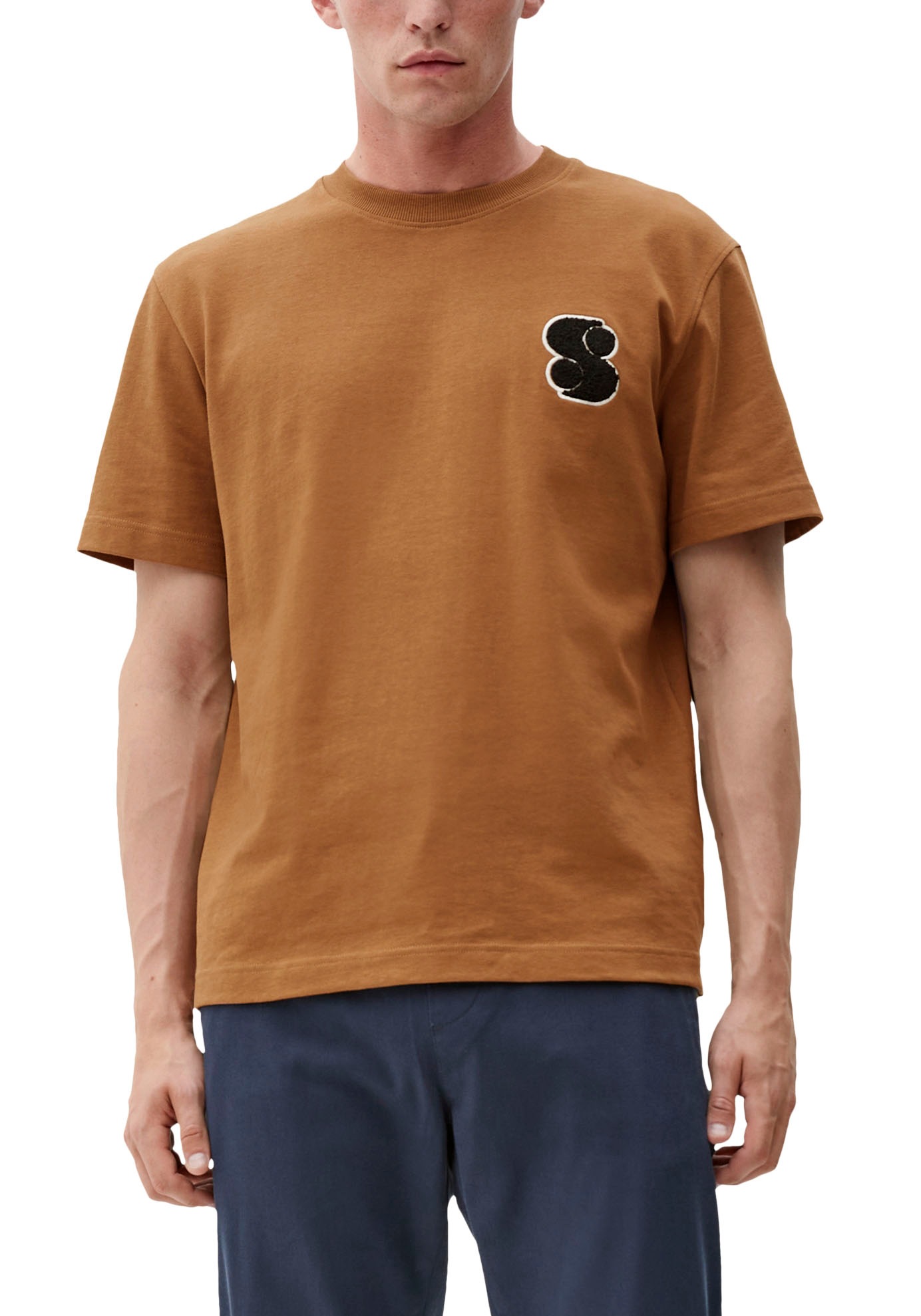 Image of s.Oliver T-Shirt, Elastischer Rundhalsausschnitt bei Ackermann Versand Schweiz