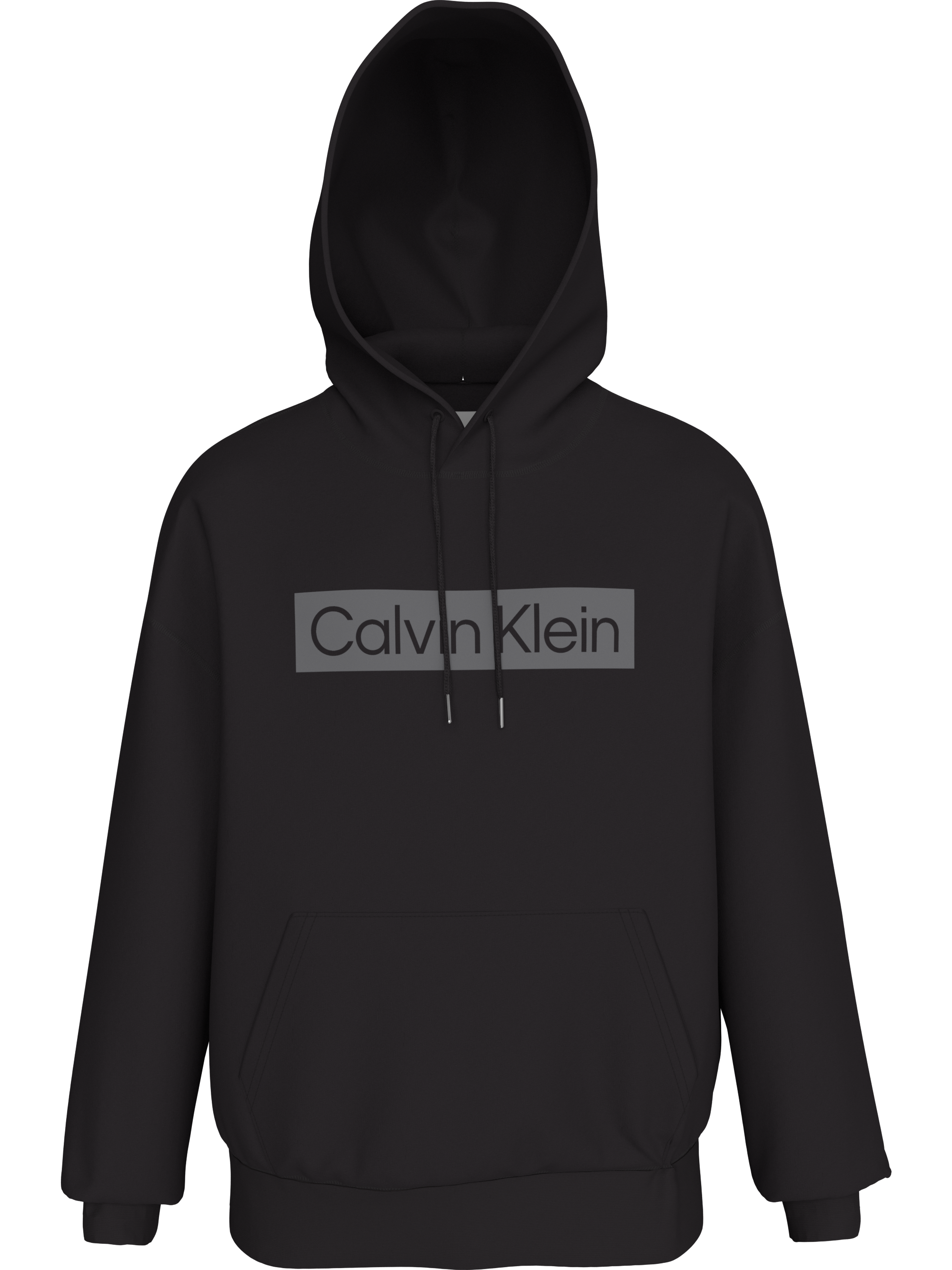 Image of Calvin Klein Kapuzensweatshirt, Kapuze mit Kordelzug, Regular Fit, Logodruck