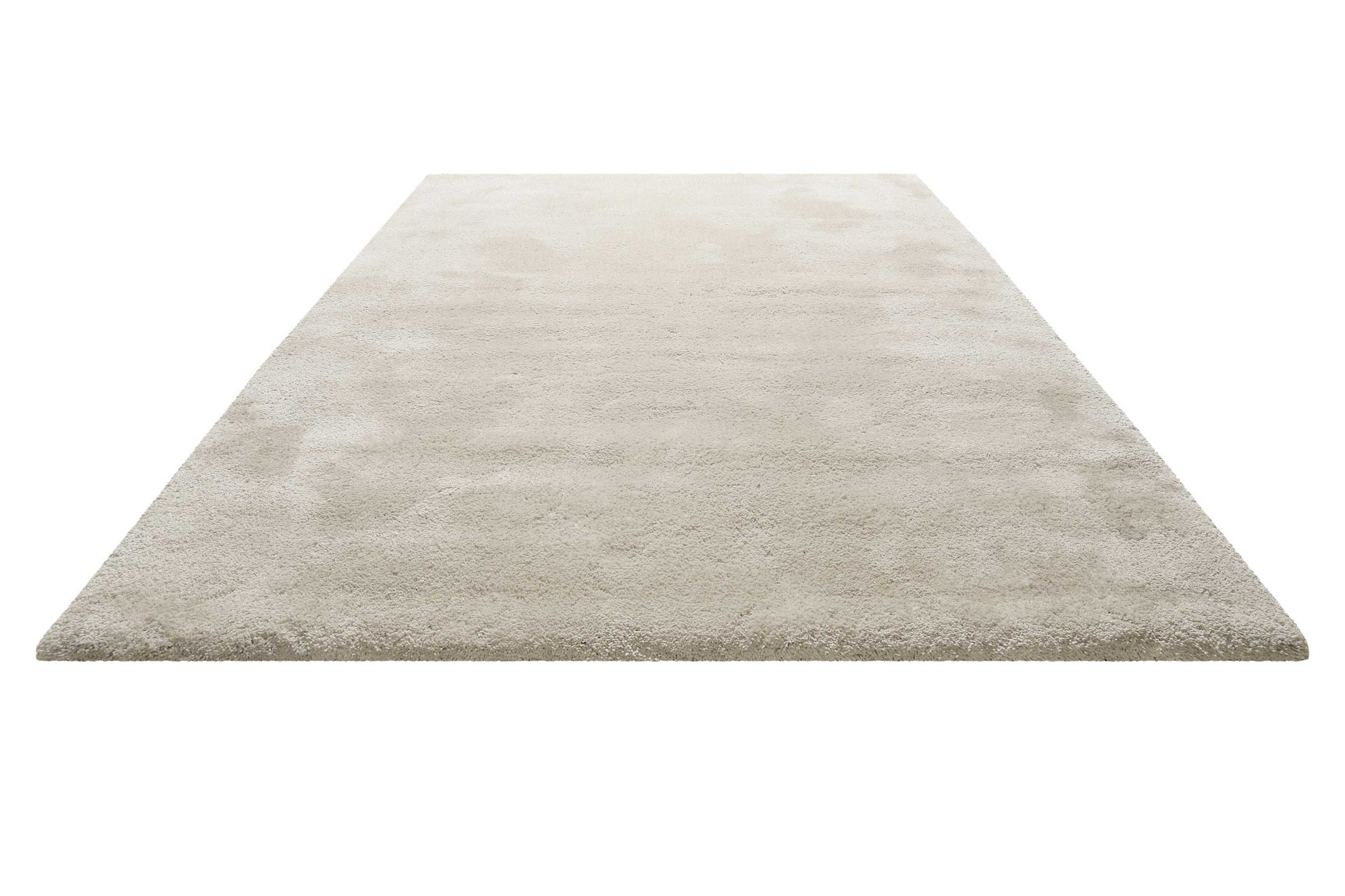 Homie Living Teppich »Pisa« rund 25 mm Höhe Hochflor, Microfaser, uni, weich, Shaggy, Wohnzimmer, Schlafzimmer