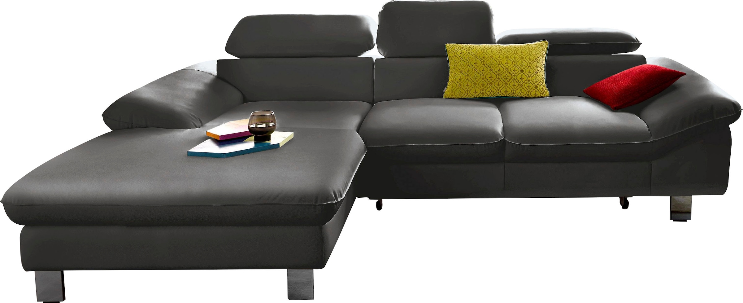 COTTA Ecksofa »Driver L-Form« mit Kopfteilverstellung, wahlweise mit Bettfunktion & Bettkasten