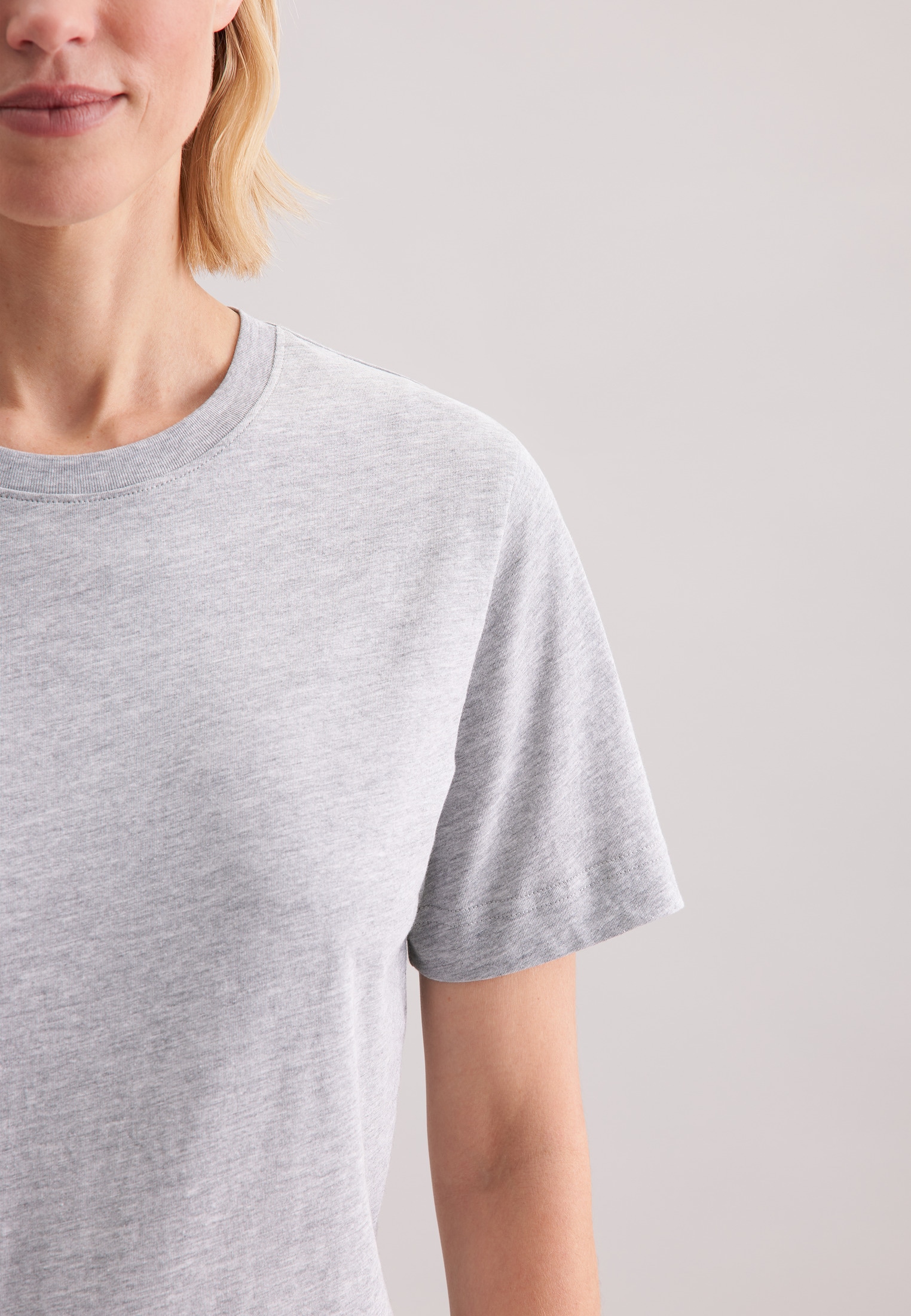 seidensticker T-Shirt, 1/2 Rundhals Uni