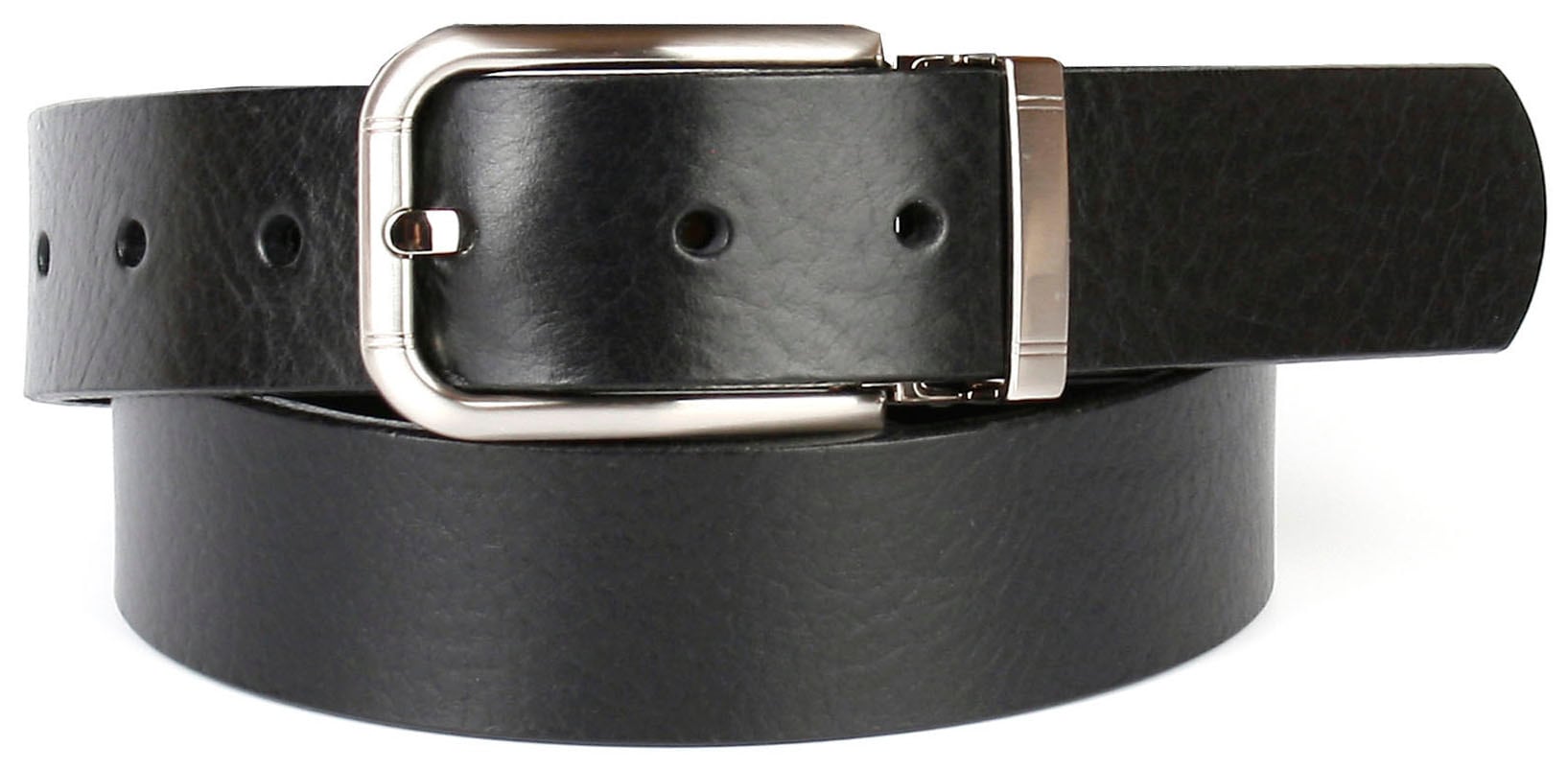 Mode Acheter en ligne Anthoni Crown Ledergürtel, 3,5 cm breiter  Casual-Vollledergürtel à bas prix
