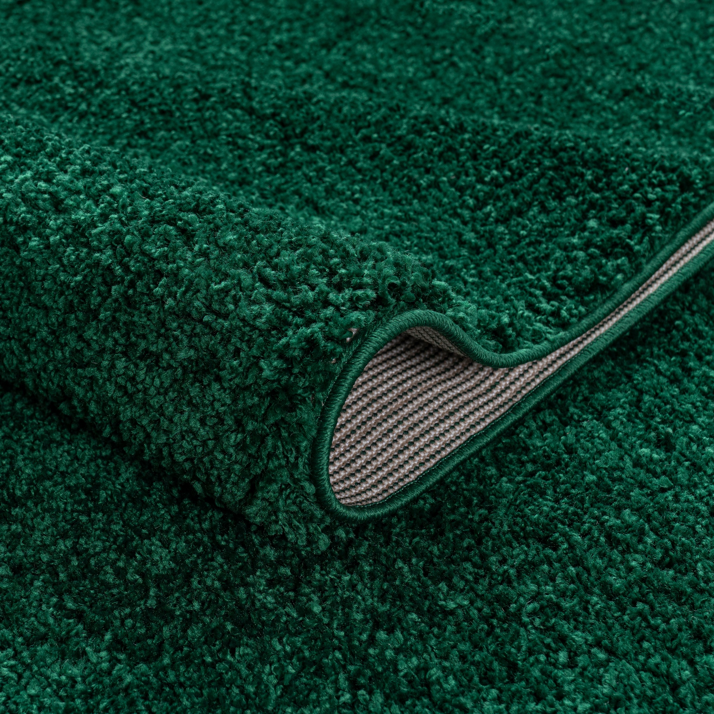 Home affaire Hochflor-Teppich »Shaggy 30«, rechteckig, 30 mm Höhe, Teppich, Uni Farben, besonders weich und kuschelig