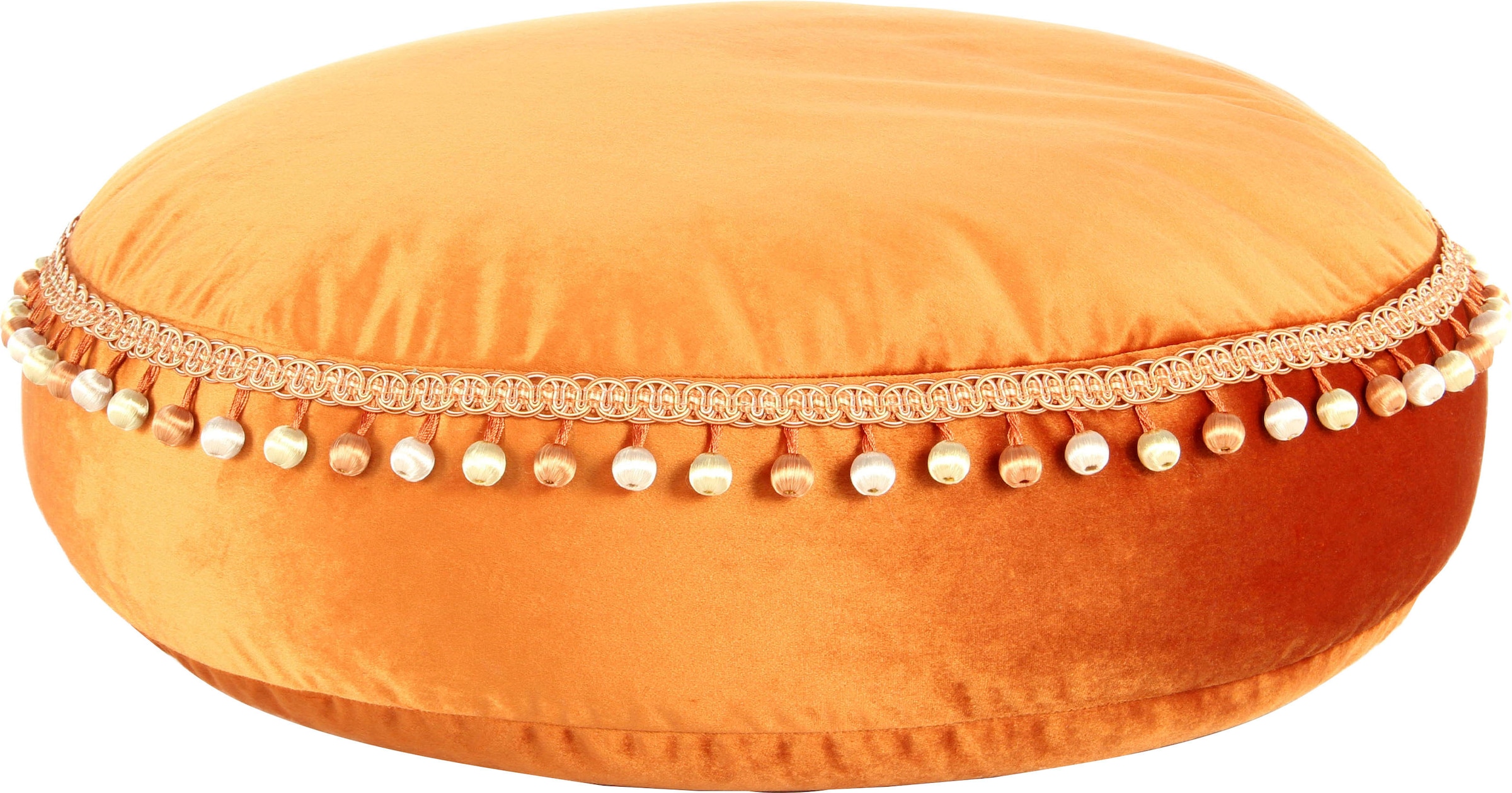 Sitzhocker »Pouf Taj Mahal 425«, (1 St.), samtweich, farbig, modern, orientalisches...