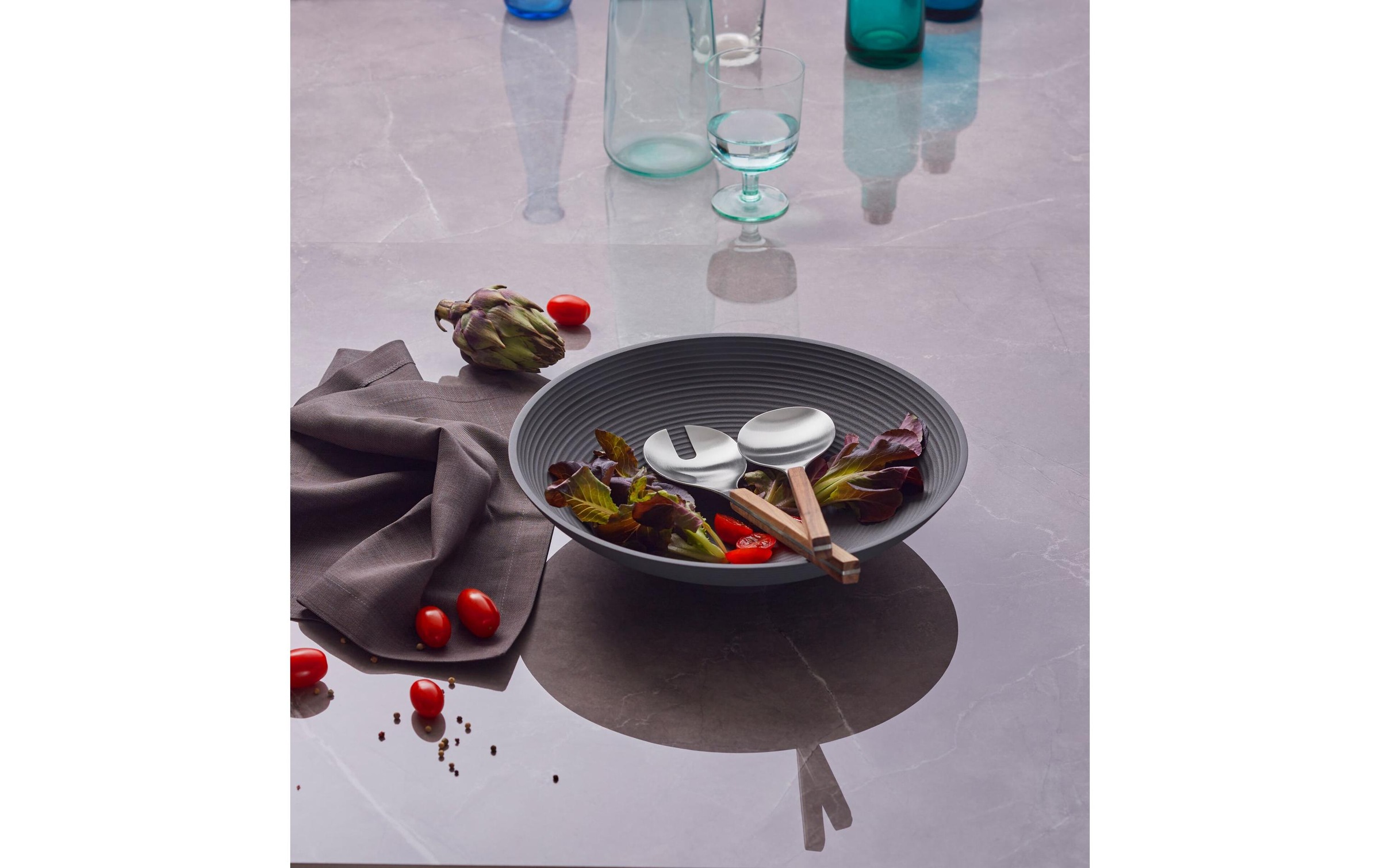 PHILIPPI Salatbesteck »Brick 2-teilig«