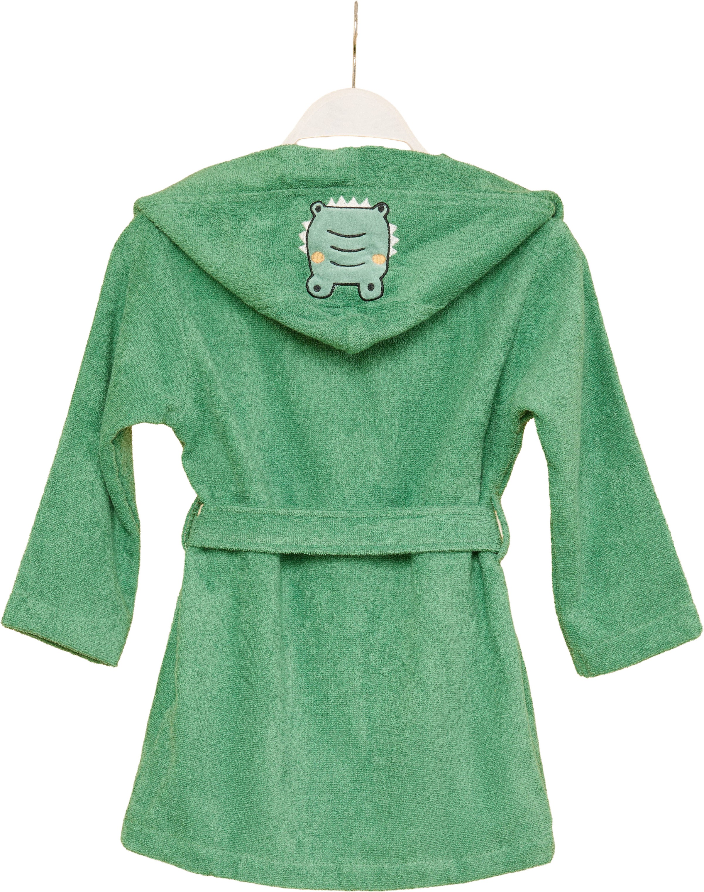 Egeria Peignoir de bain pour enfants »Crocodile« avec application crocodile
