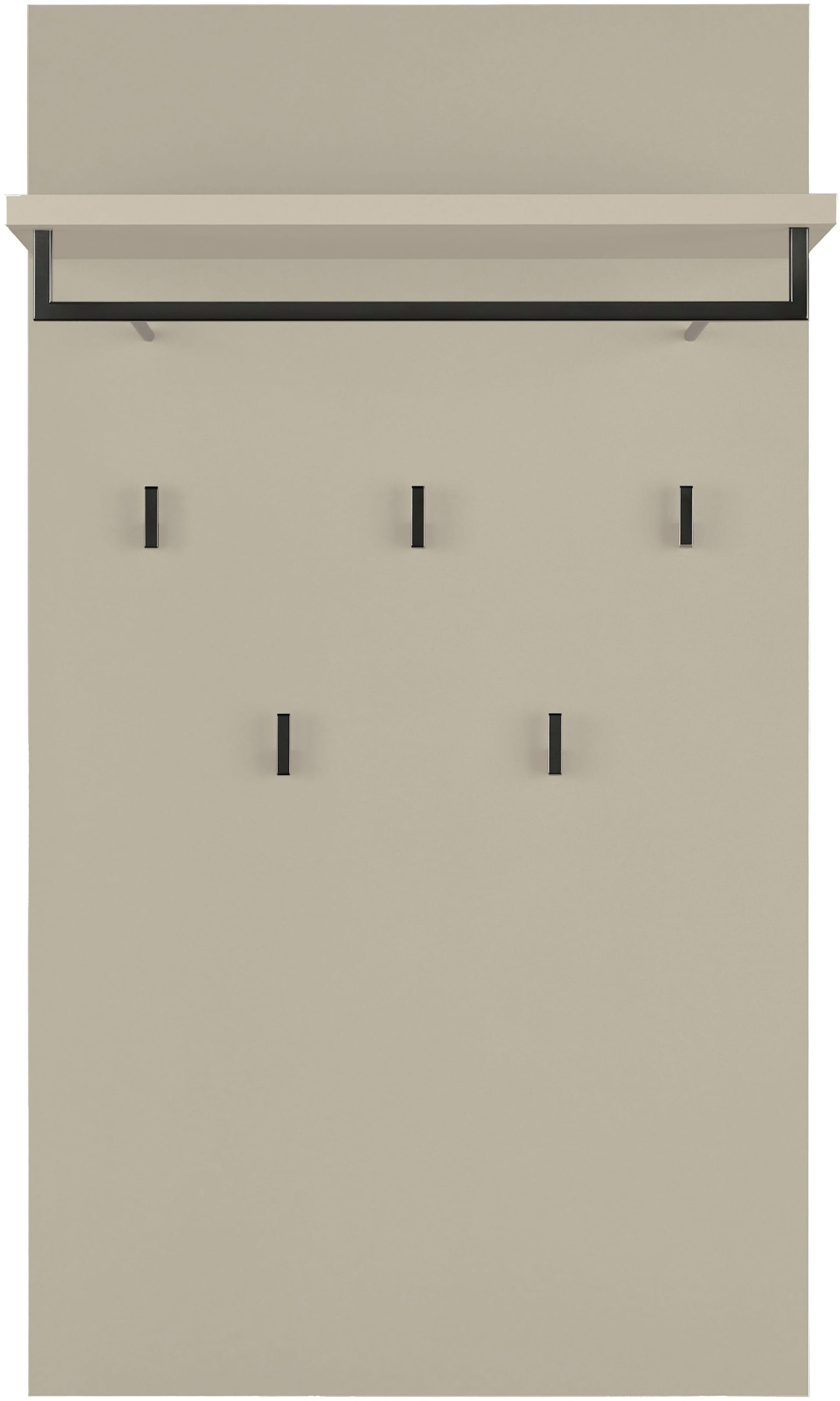 Mäusbacher Garderobenpaneel »Nova Garderobe« mit Kleiderstange und Hutablage BHT 69x123x28 cm