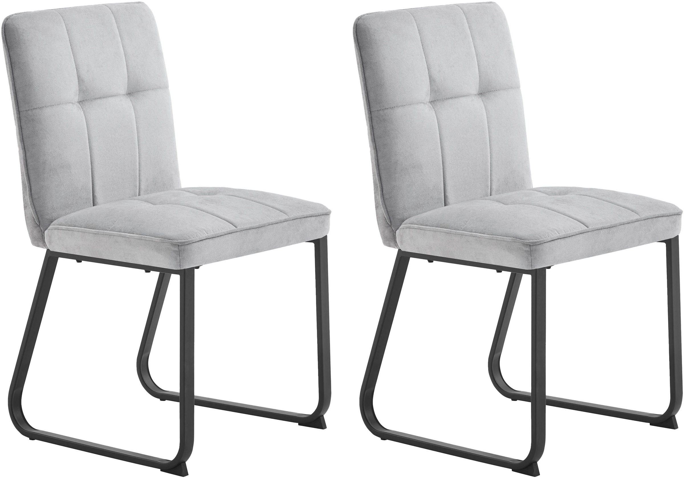 byLIVING Esszimmerstuhl "Talea" (Set) 2 Stk.Nosagfederung im Sitz, Cord Stoff
