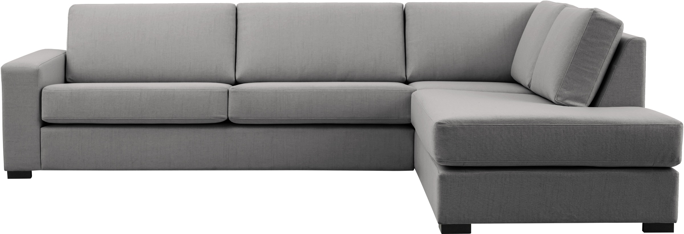 Home affaire Ecksofa »Branwell« Breite 304 cm, Struktur fein, mit Wellenunterfederung
