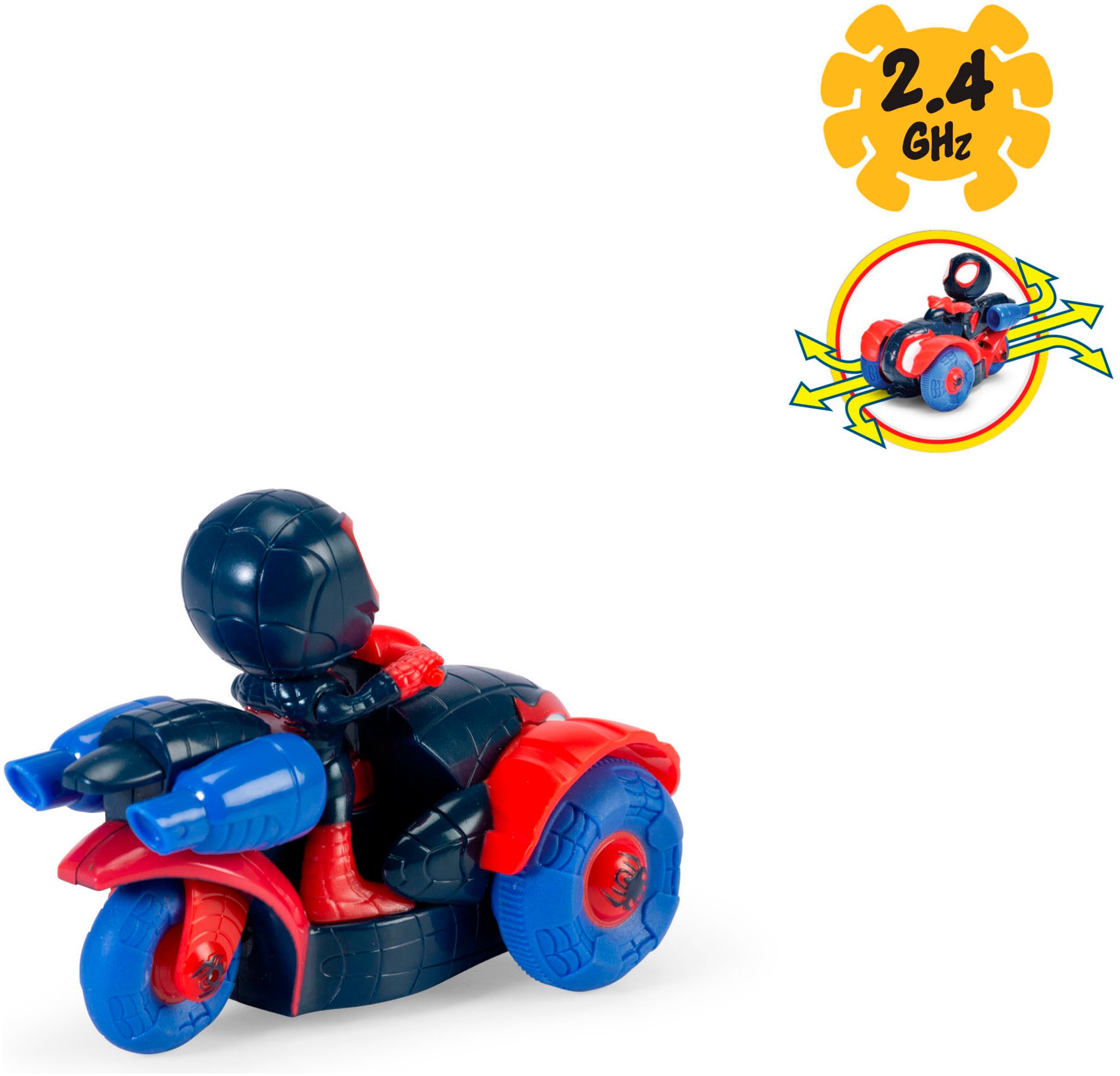 Dickie Toys Voiture RC »RC Miles Techno-Racer 1:50«