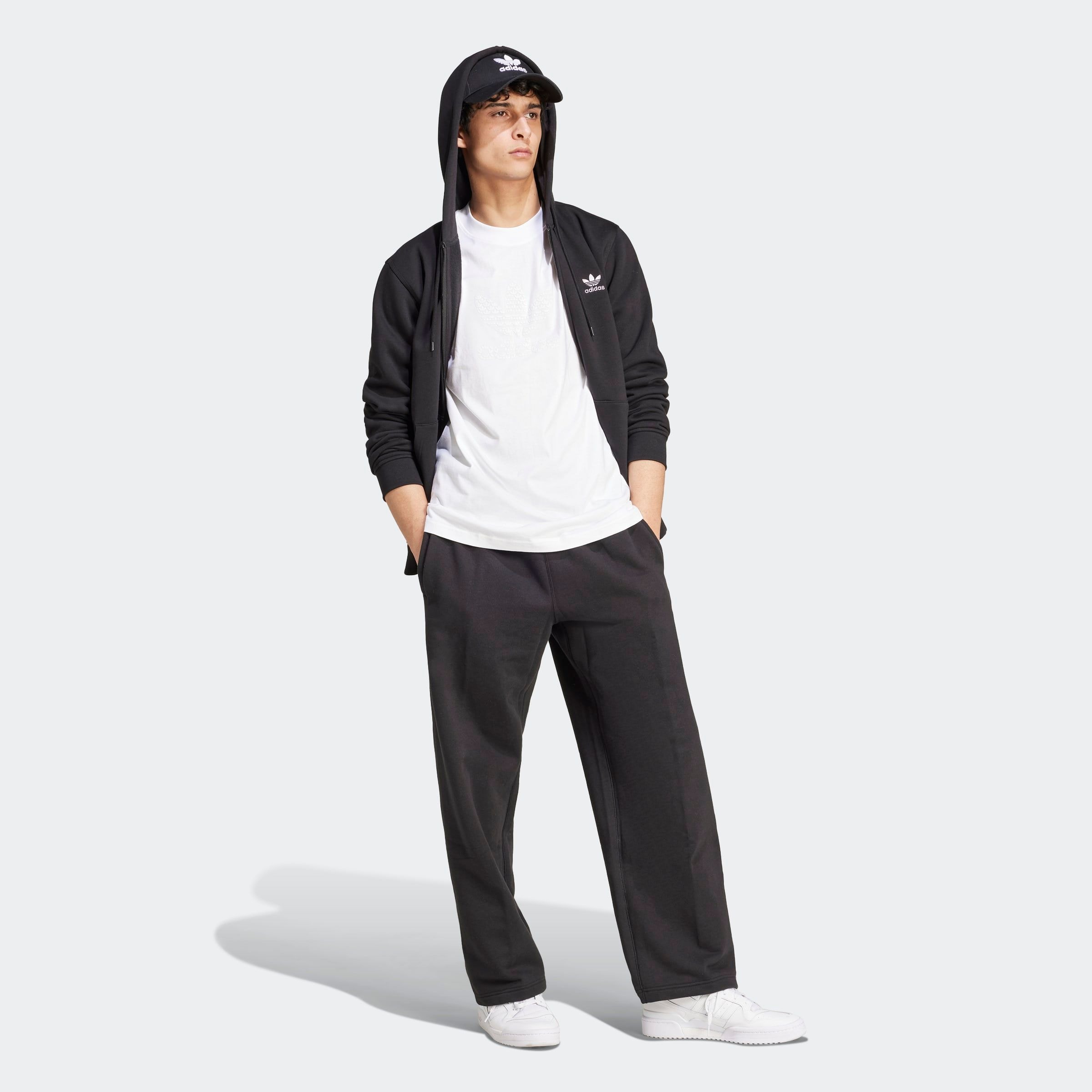 adidas Originals Kapuzensweatshirt »ESS FZ HD«, Full Zip Hoddie, Kapuzenpullover, Kapuzenjacke mit Reissverschluss