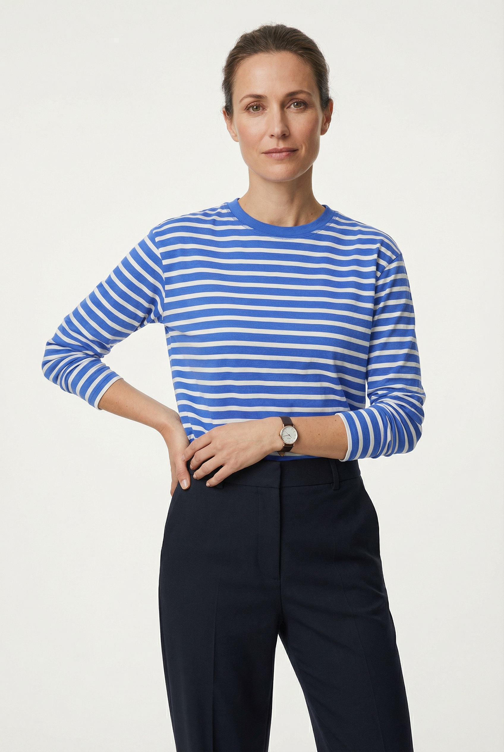 Marc O'Polo DENIM T-shirt à manches longues regular fit, aus Heavy Slub Jersey, Rundhals